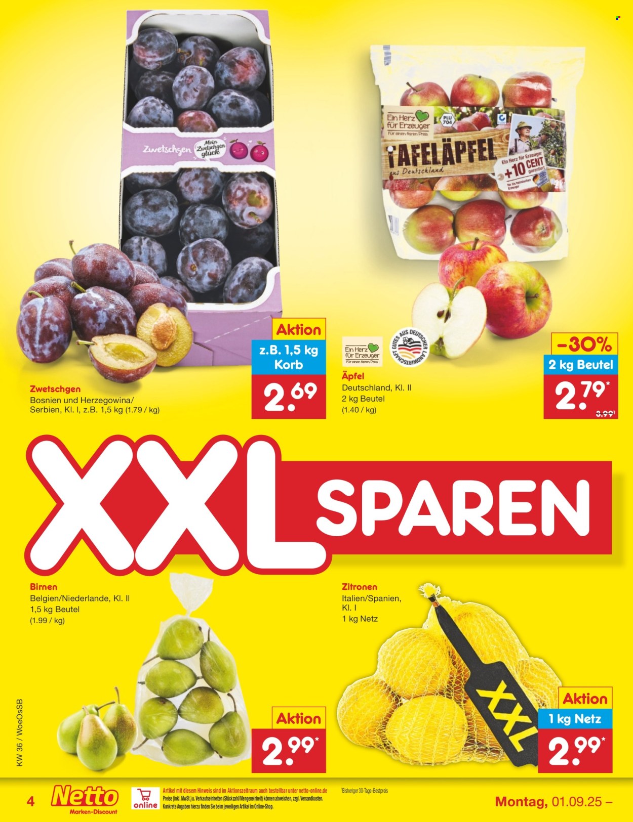 Netto Marken-Discount Prospekte  - 1.09.2025 - 6.09.2025. Seite 4