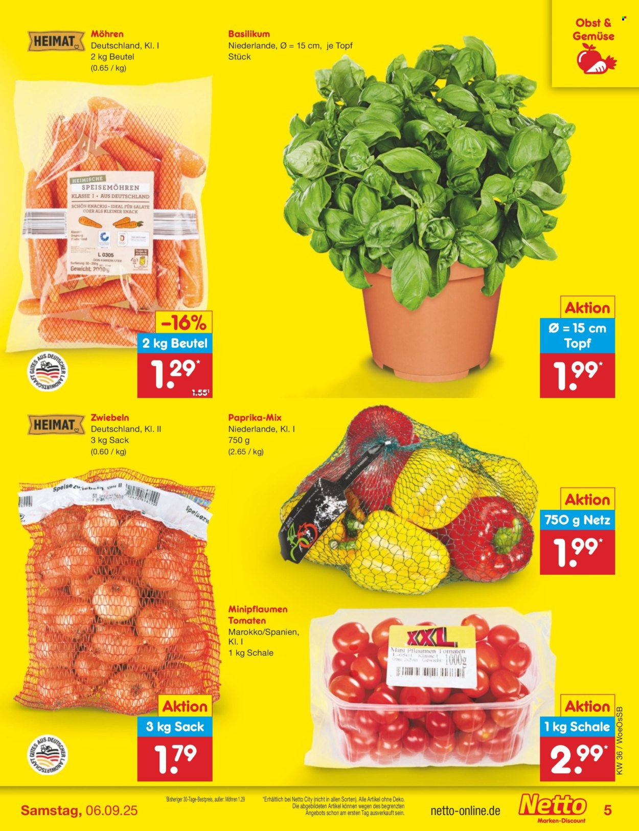 Netto Marken-Discount Prospekte  - 1.09.2025 - 6.09.2025. Seite 5