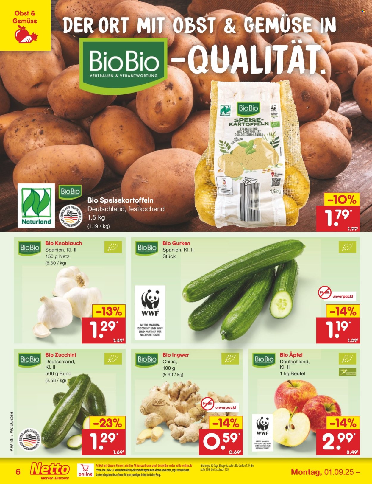 Netto Marken-Discount Prospekte  - 1.09.2025 - 6.09.2025. Seite 6