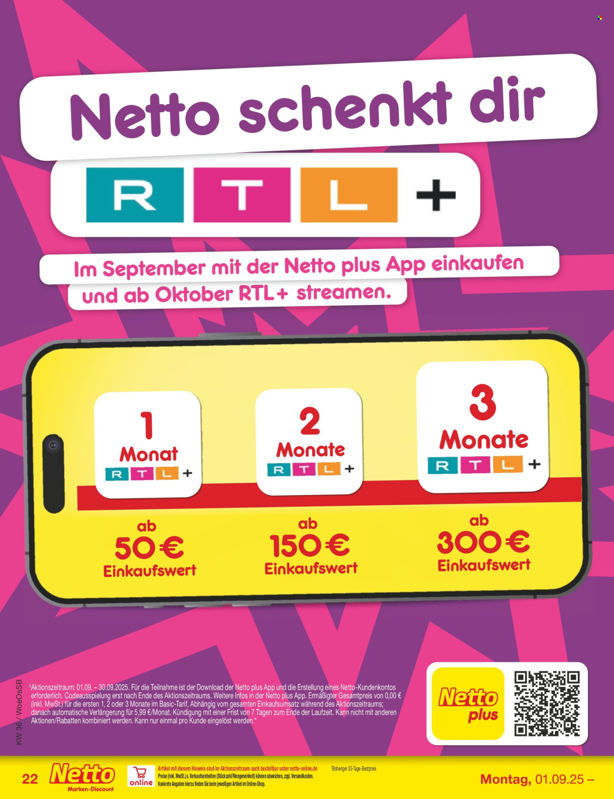 Netto Marken-Discount Prospekte  - 1.09.2025 - 6.09.2025. Seite 32