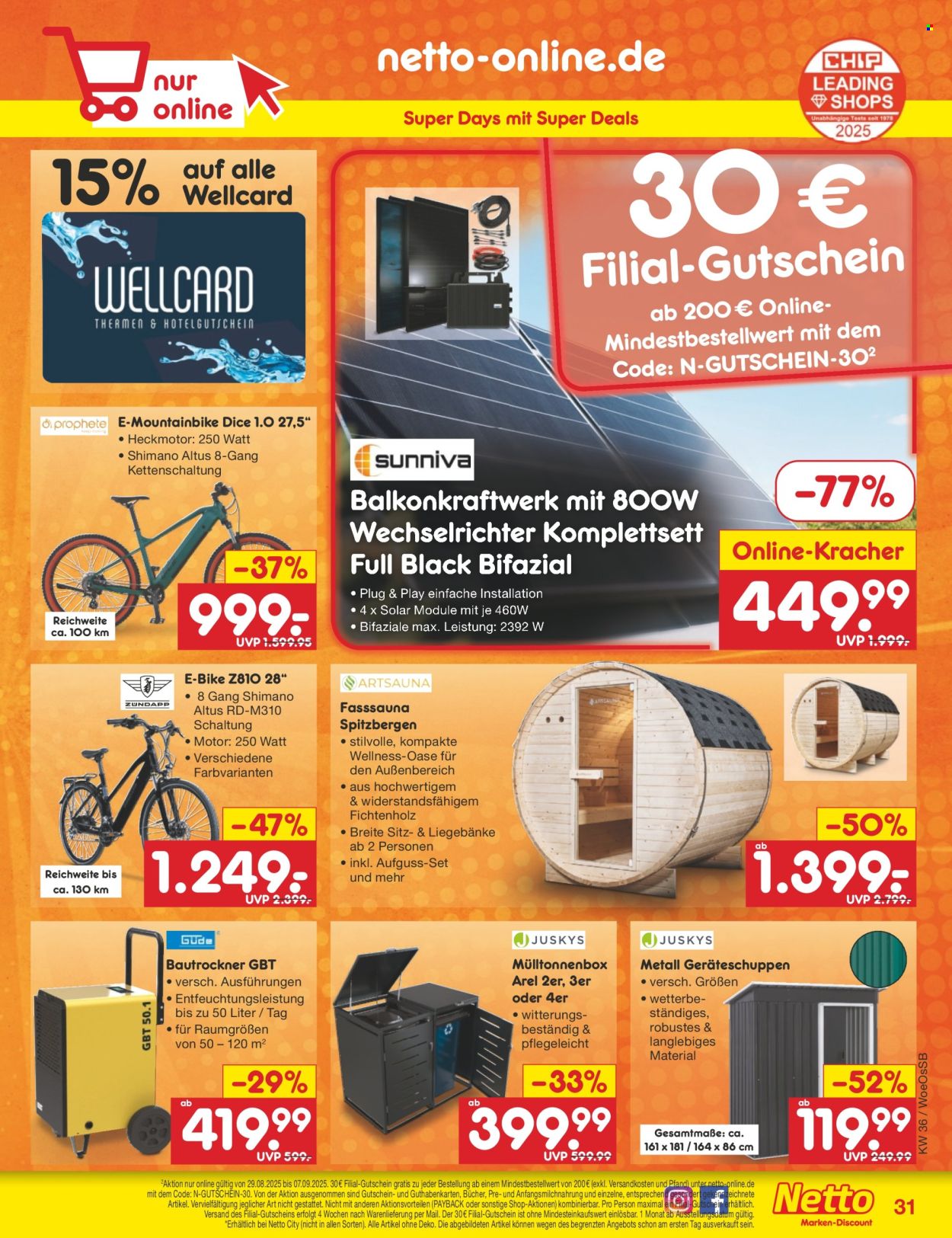 Netto Marken-Discount Prospekte  - 1.09.2025 - 6.09.2025. Seite 45