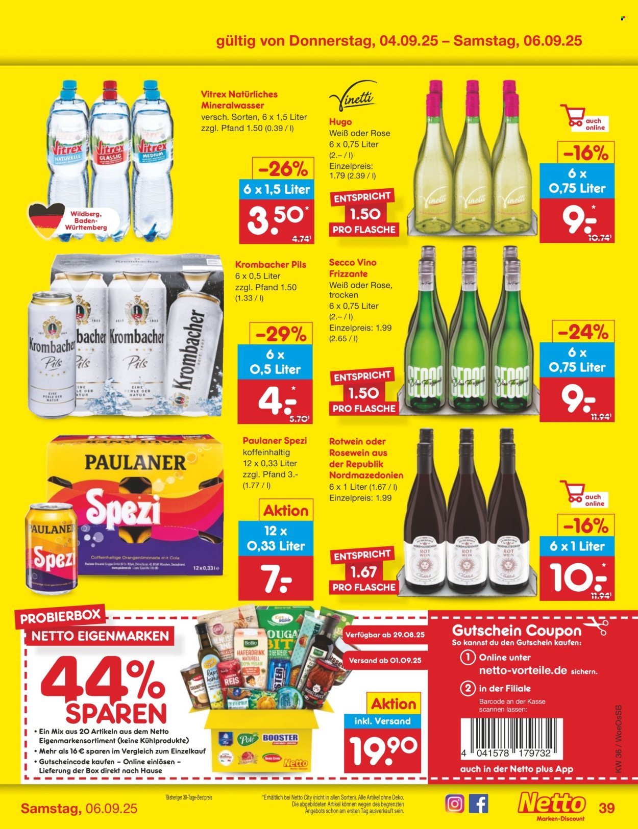Netto Marken-Discount Prospekte  - 1.09.2025 - 6.09.2025. Seite 57