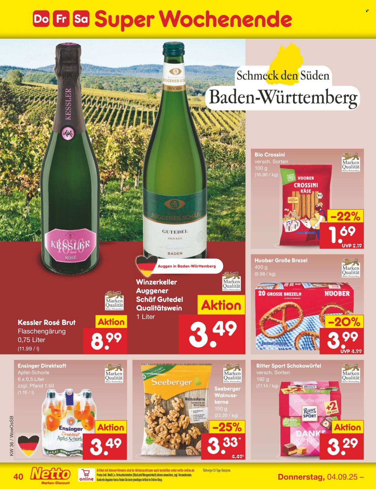 Netto Marken-Discount Prospekte  - 1.09.2025 - 6.09.2025. Seite 60