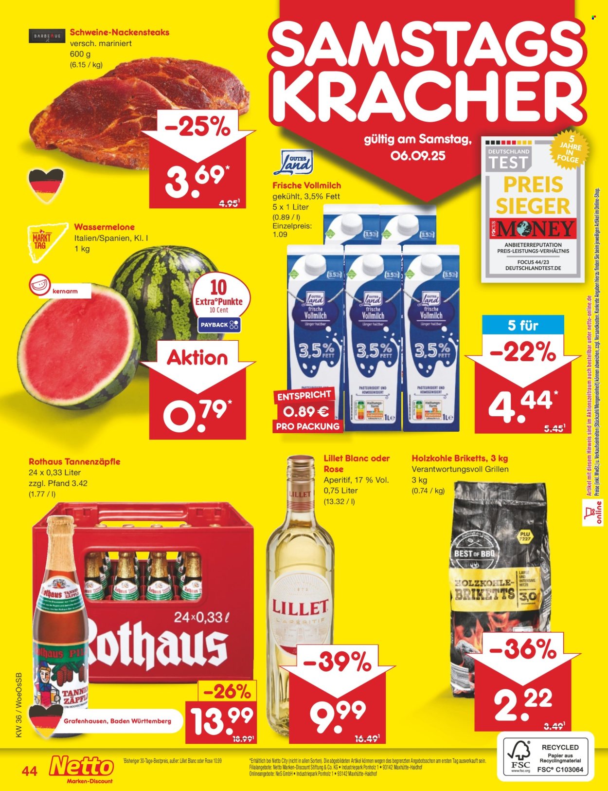 Netto Marken-Discount Prospekte  - 1.09.2025 - 6.09.2025. Seite 64