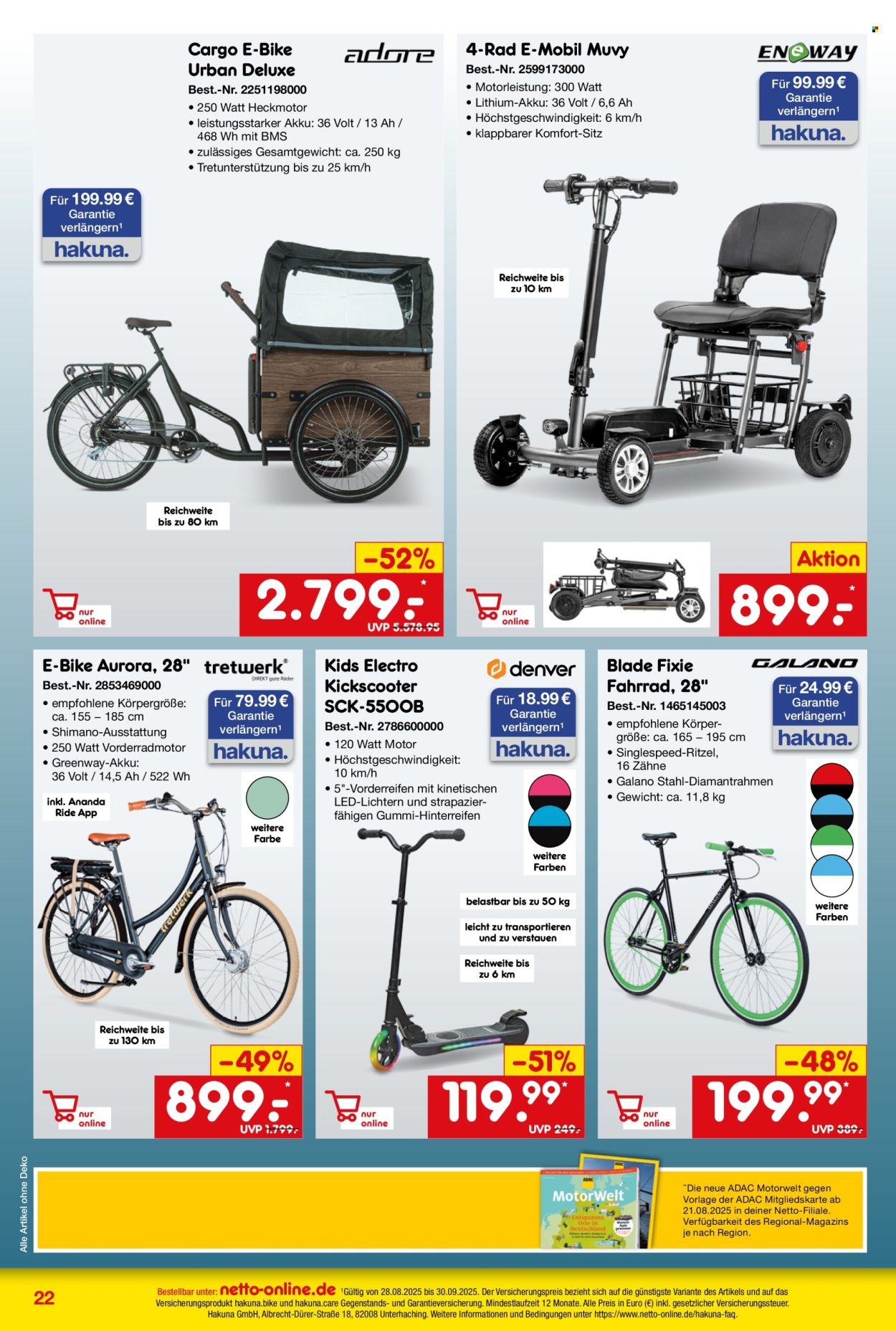 Netto Marken-Discount Prospekte  - 28.08.2025 - 30.09.2025. Seite 22