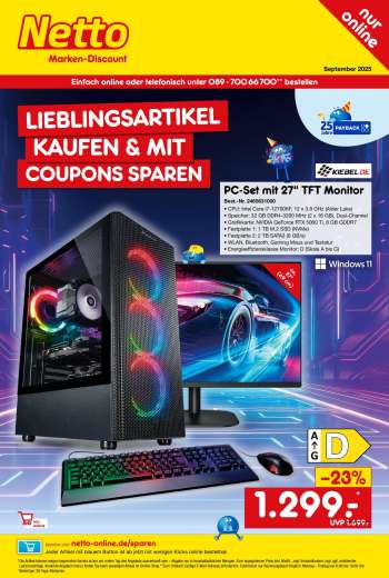 Prospekte Netto Marken-Discount - 28.08.2025 - 30.09.2025.