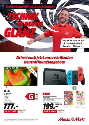 Prospekte MediaMarkt - 28.08.2025 - 1.09.2025.