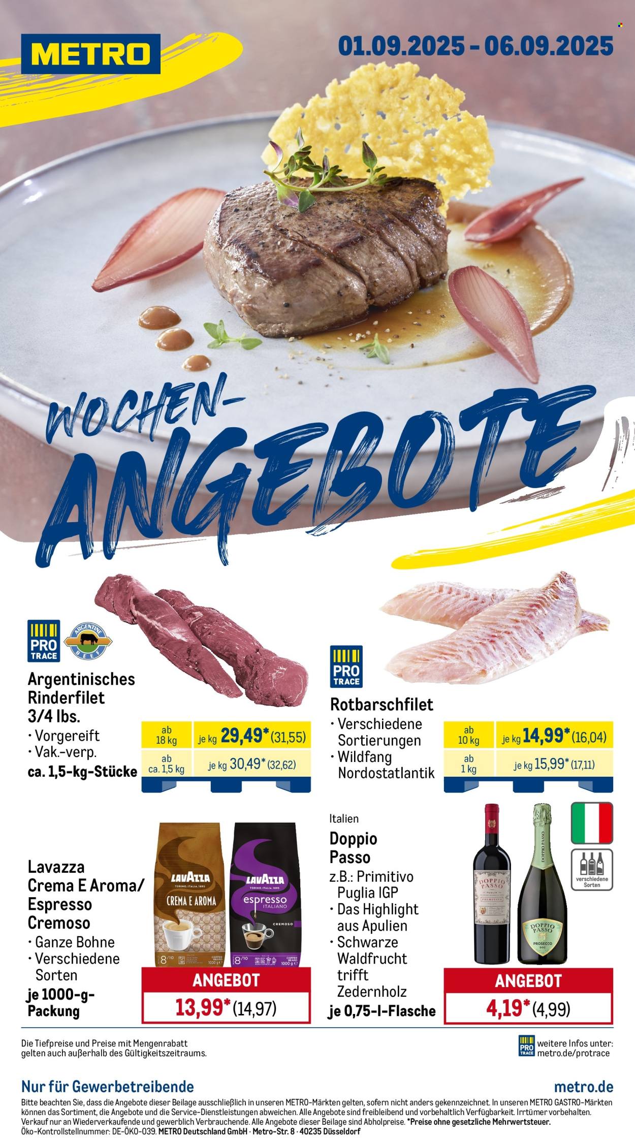 Metro Prospekte  - 1.09.2025 - 6.09.2025. Seite 1