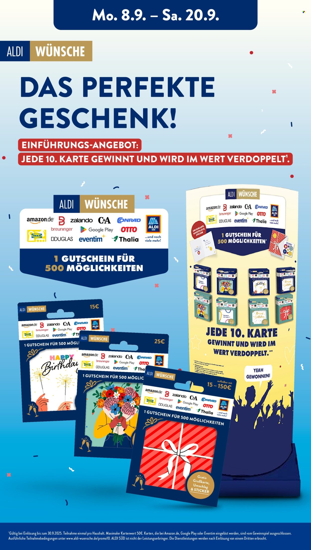 ALDI SÜD Prospekte  - 8.09.2025 - 13.09.2025. Seite 38