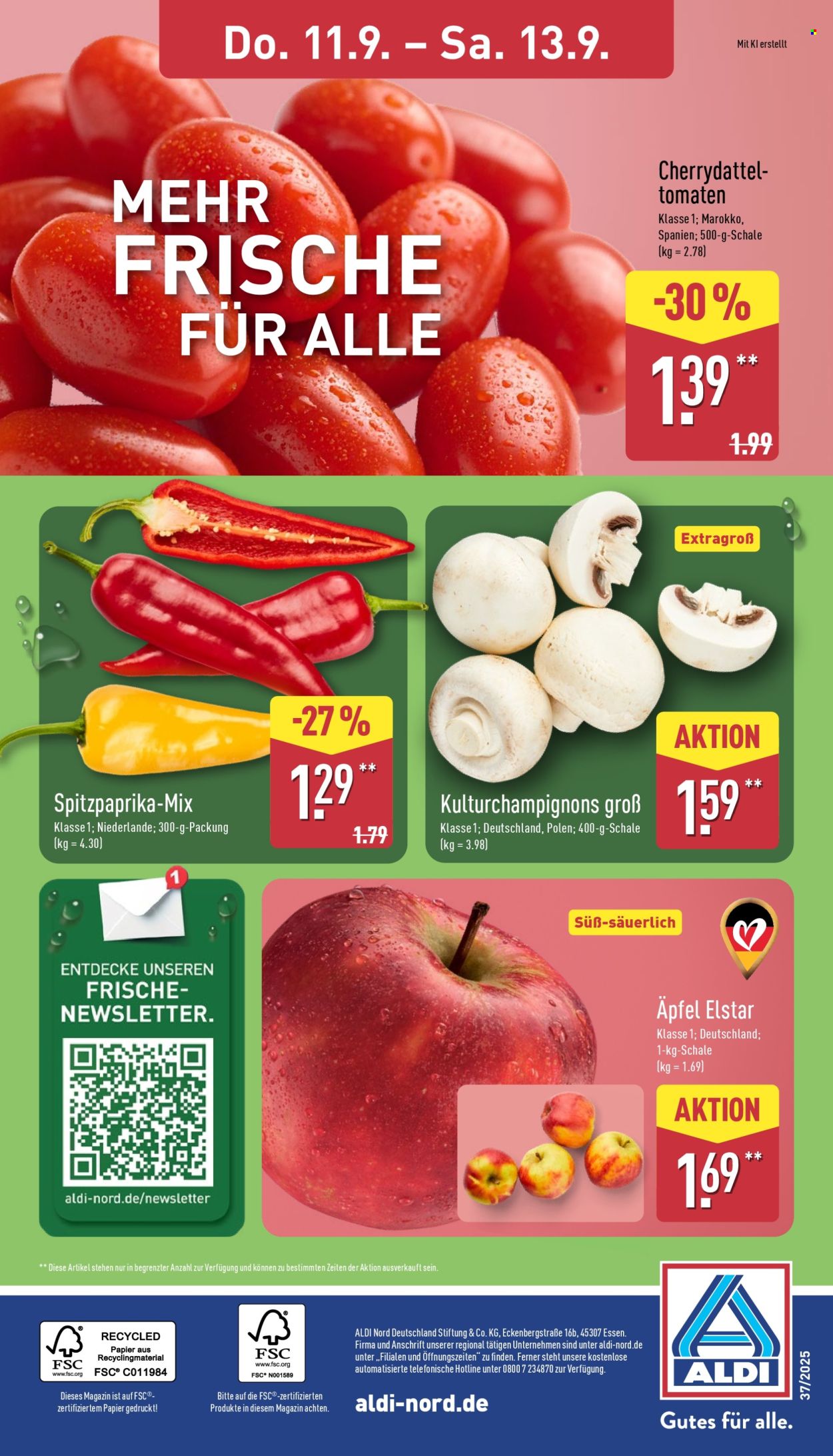 ALDI Nord Prospekte  - 8.09.2025 - 13.09.2025. Seite 4