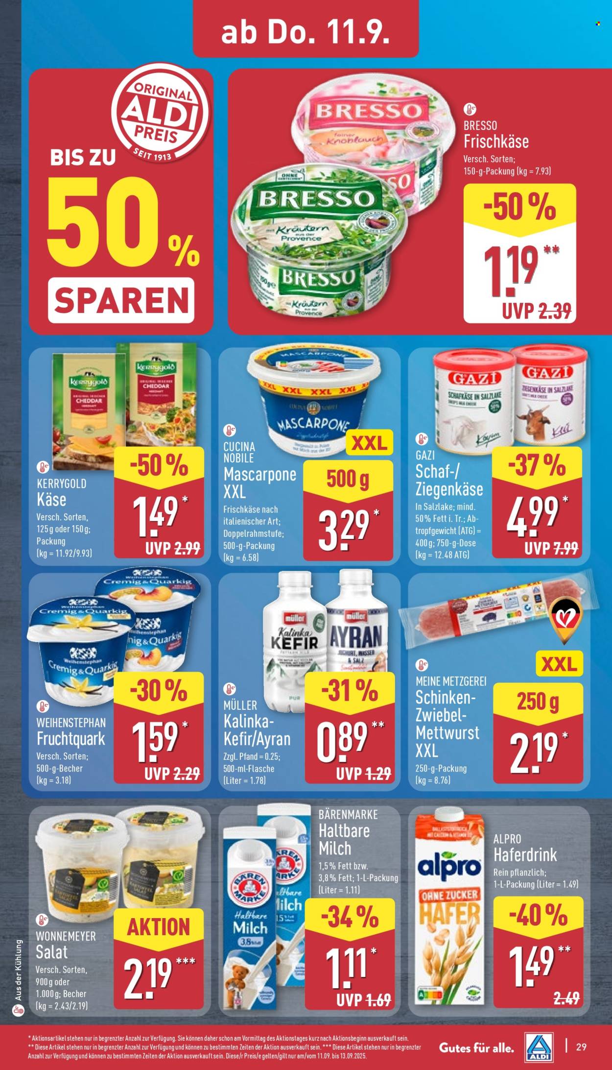 ALDI Nord Prospekte  - 8.09.2025 - 13.09.2025. Seite 33