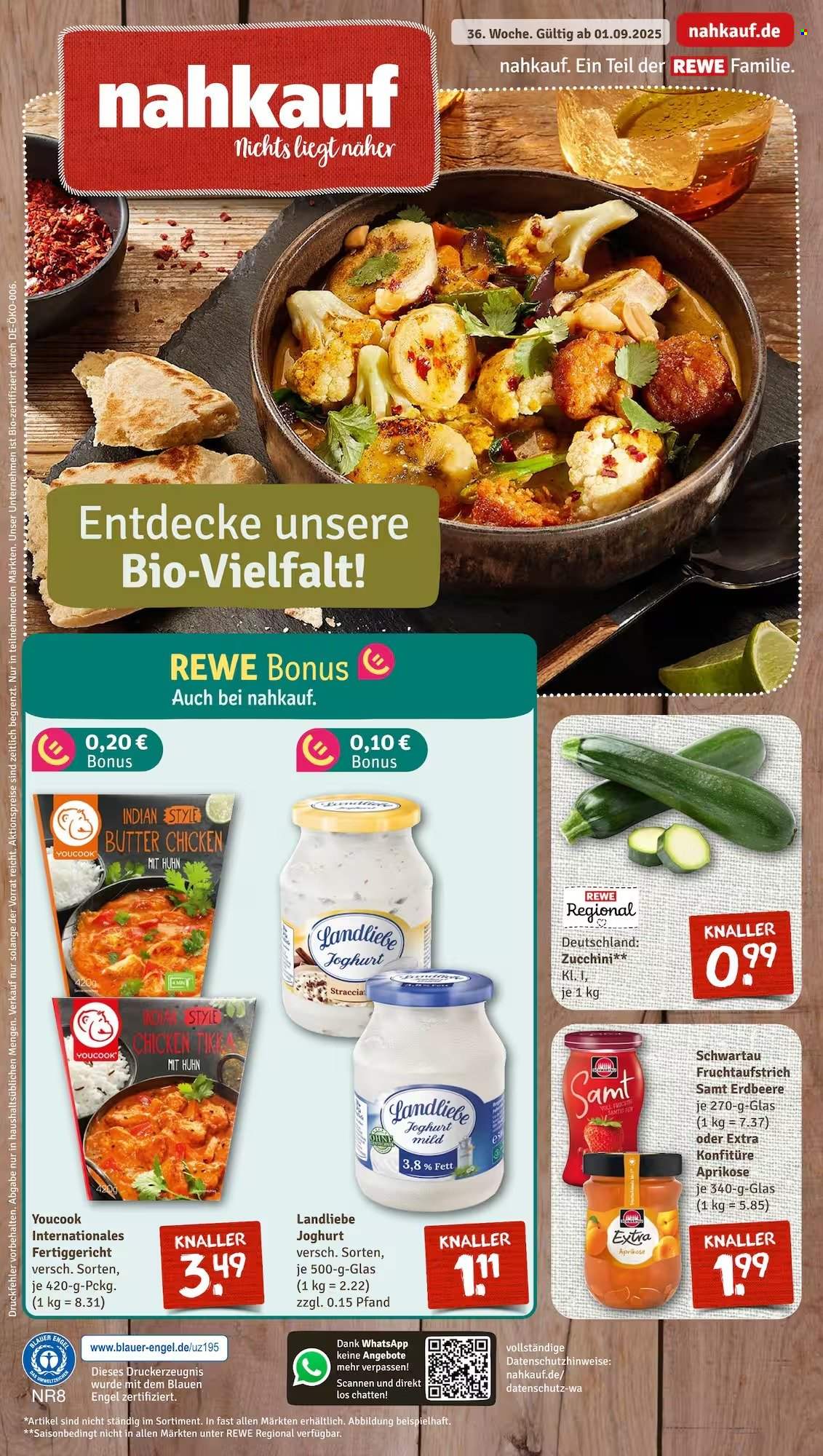 Nahkauf Prospekte  - 1.09.2025 - 6.09.2025. Seite 1