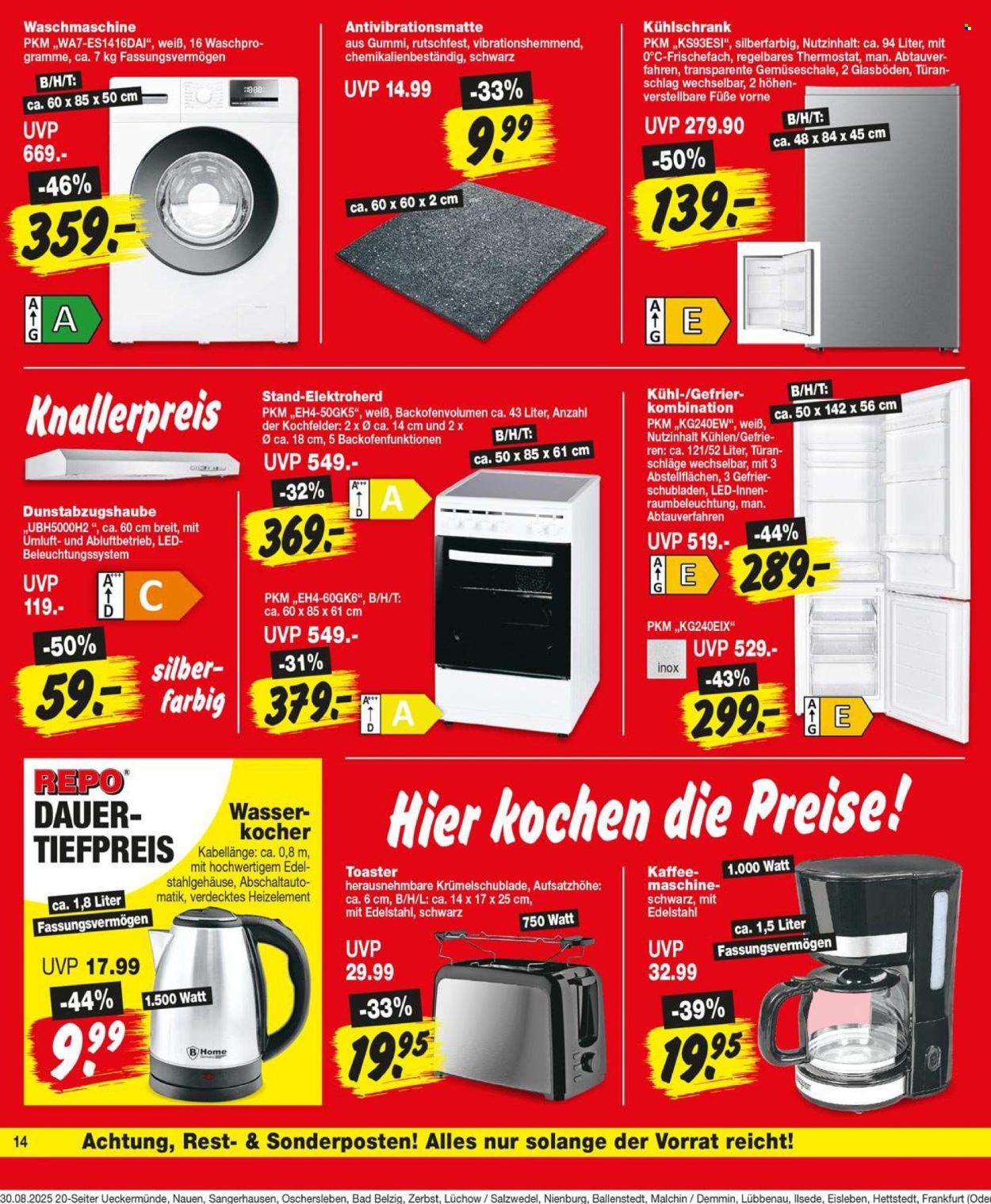 Repo Prospekte  - 1.09.2025 - 6.09.2025. Seite 14