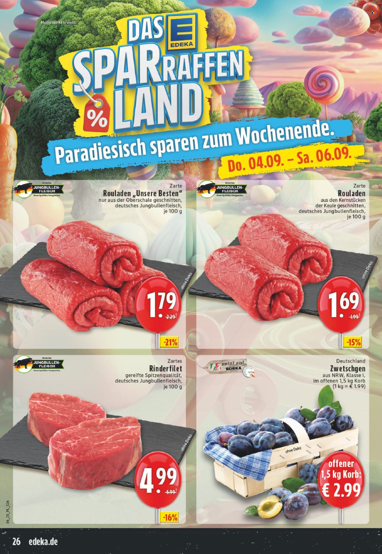 Edeka Prospekte  - 1.09.2025 - 6.09.2025. Seite 26