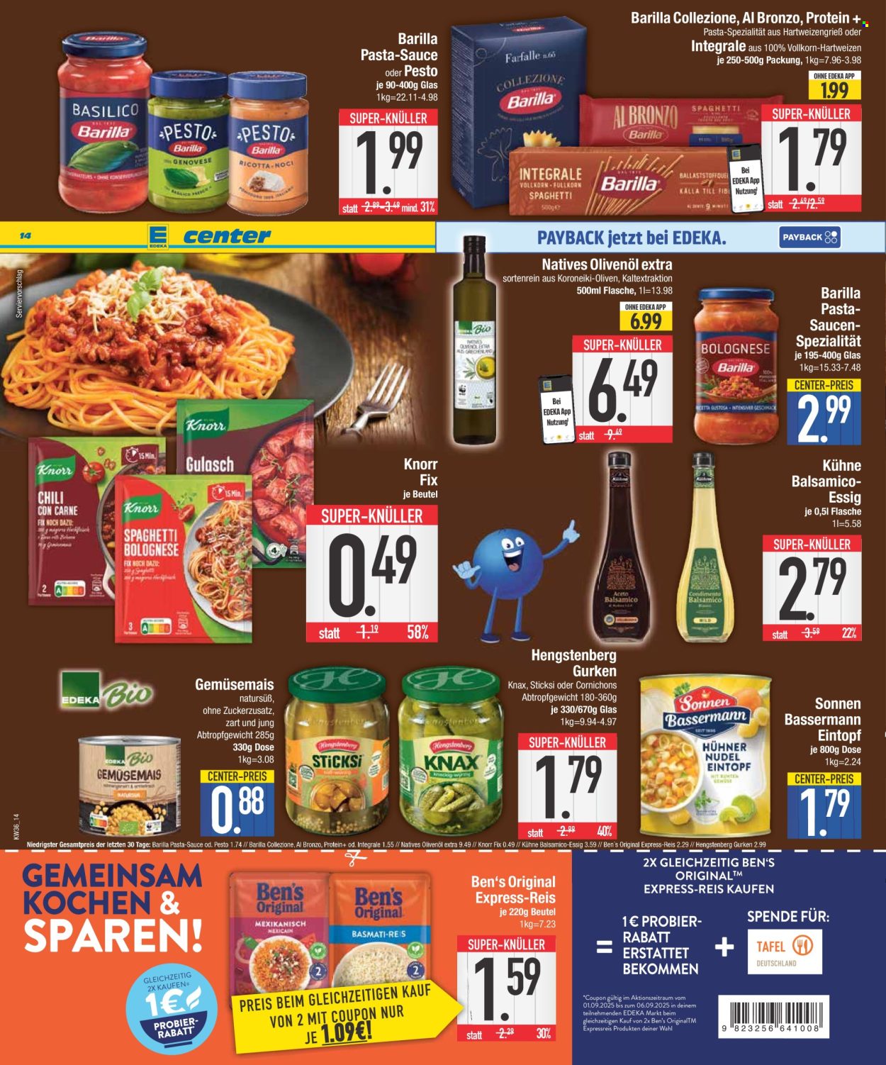 Edeka Prospekte  - 1.09.2025 - 6.09.2025. Seite 14