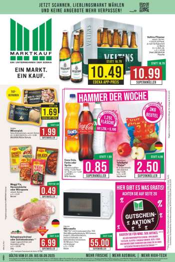 Prospekte Marktkauf - 1.09.2025 - 6.09.2025.