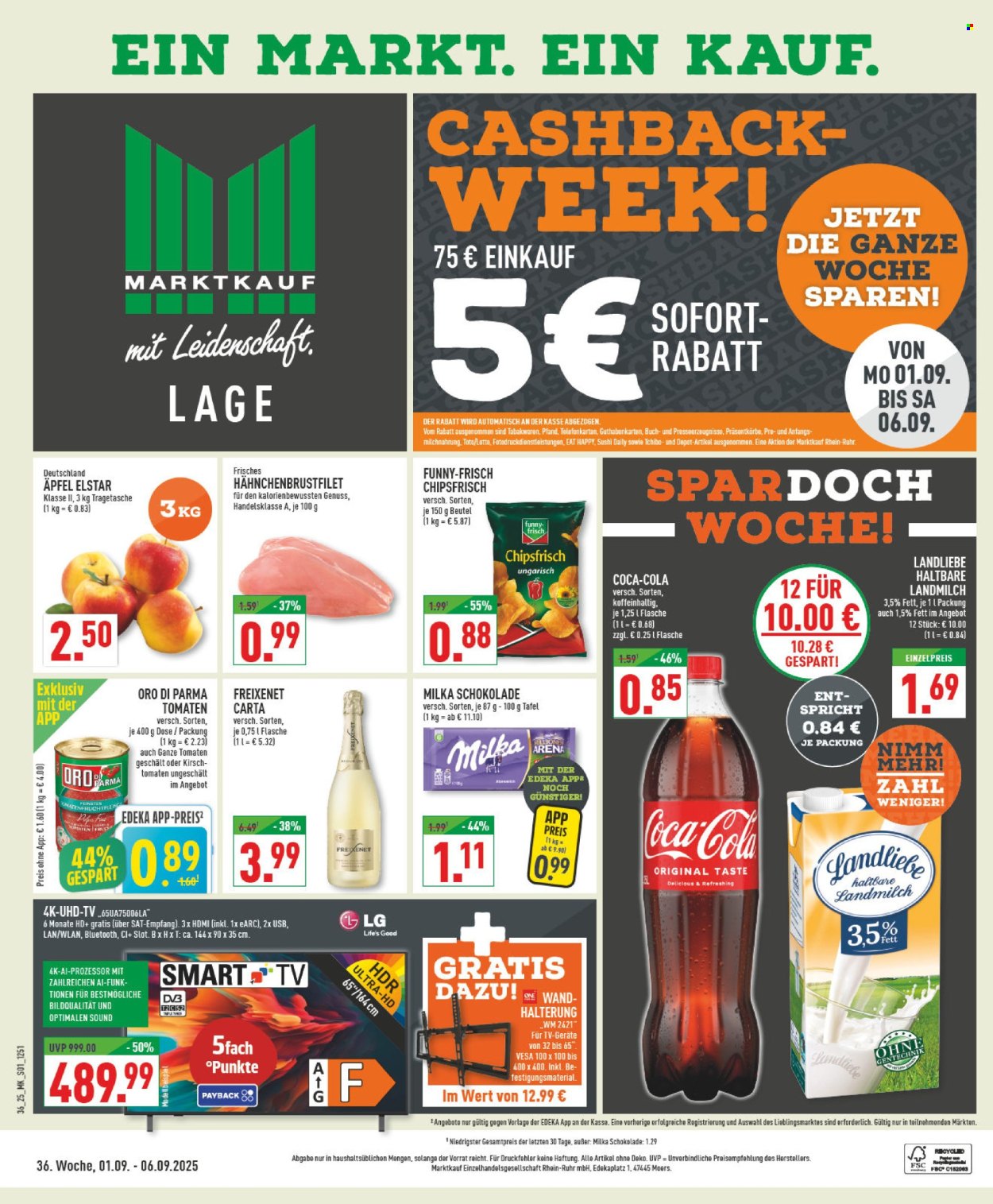 Marktkauf Prospekte  - 1.09.2025 - 6.09.2025. Seite 1