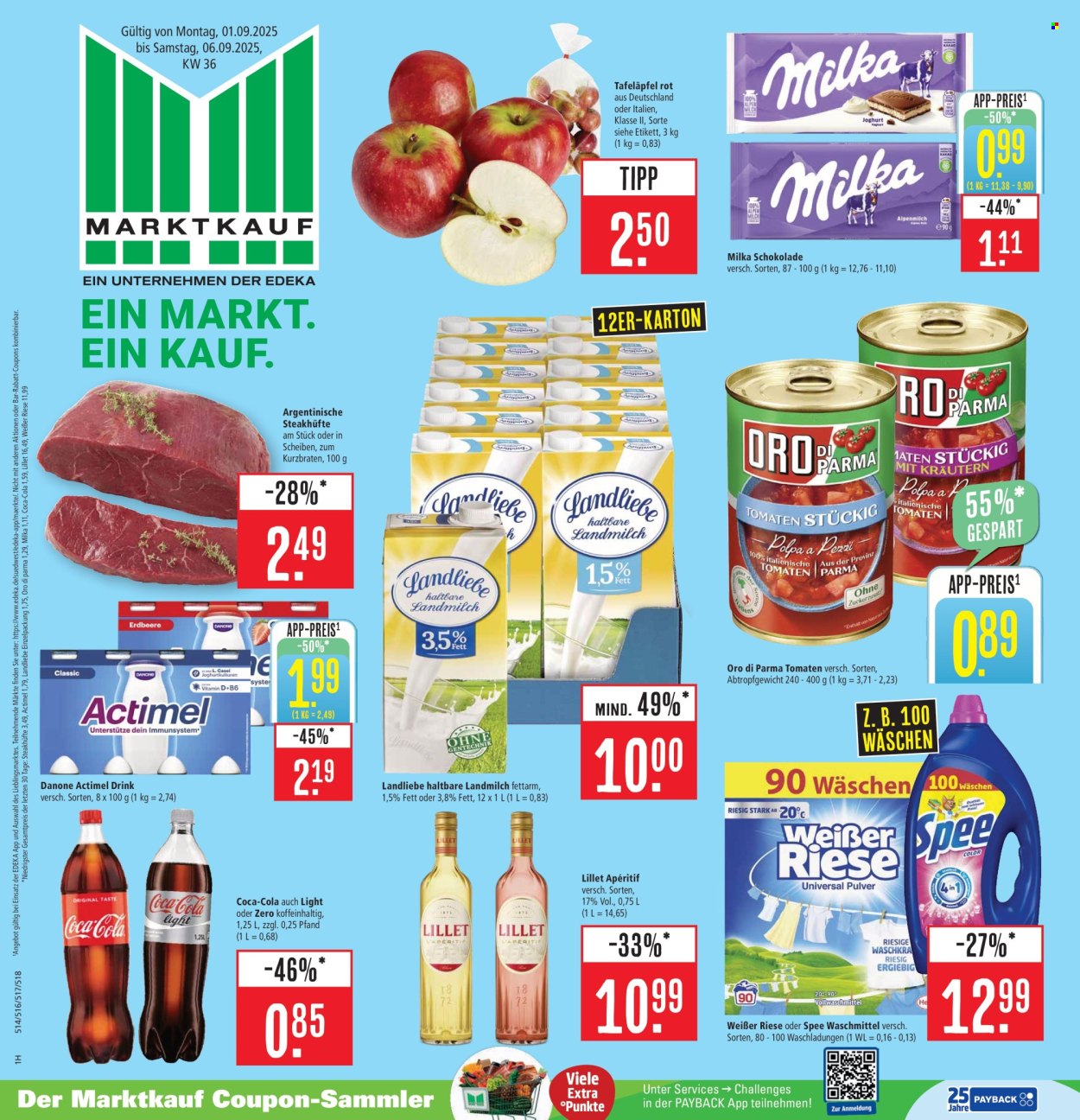 Marktkauf Prospekte  - 1.09.2025 - 6.09.2025. Seite 1