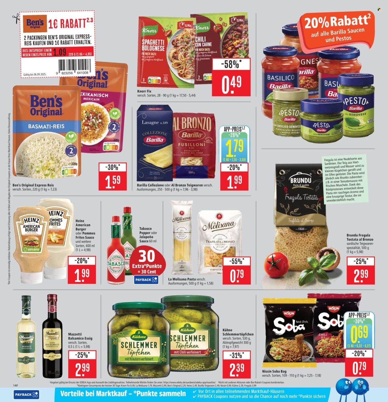 Marktkauf Prospekte  - 1.09.2025 - 6.09.2025. Seite 14