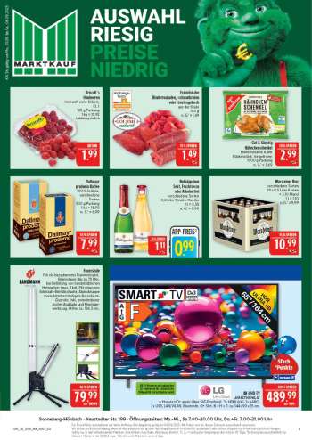Prospekte Marktkauf - 1.09.2025 - 6.09.2025.