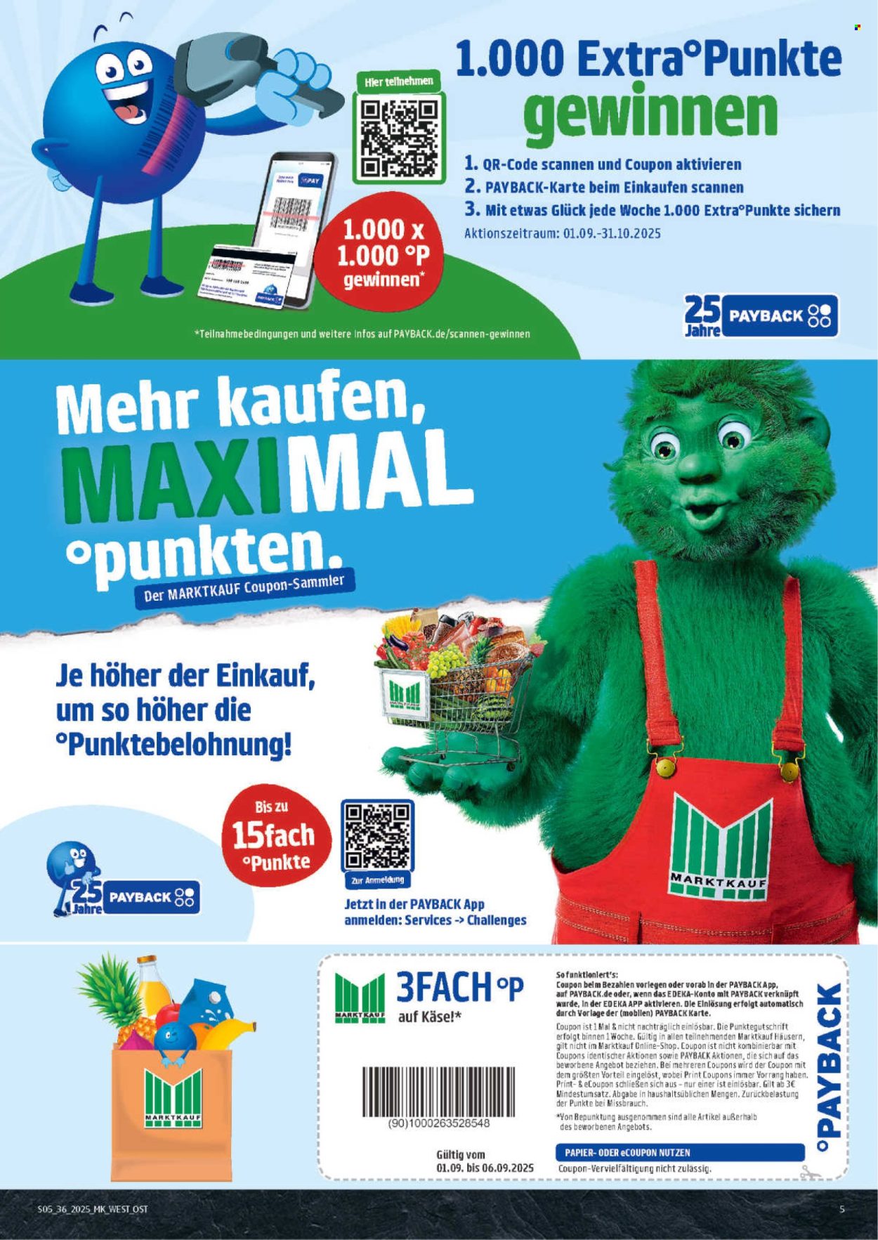 Marktkauf Prospekte  - 1.09.2025 - 6.09.2025. Seite 5