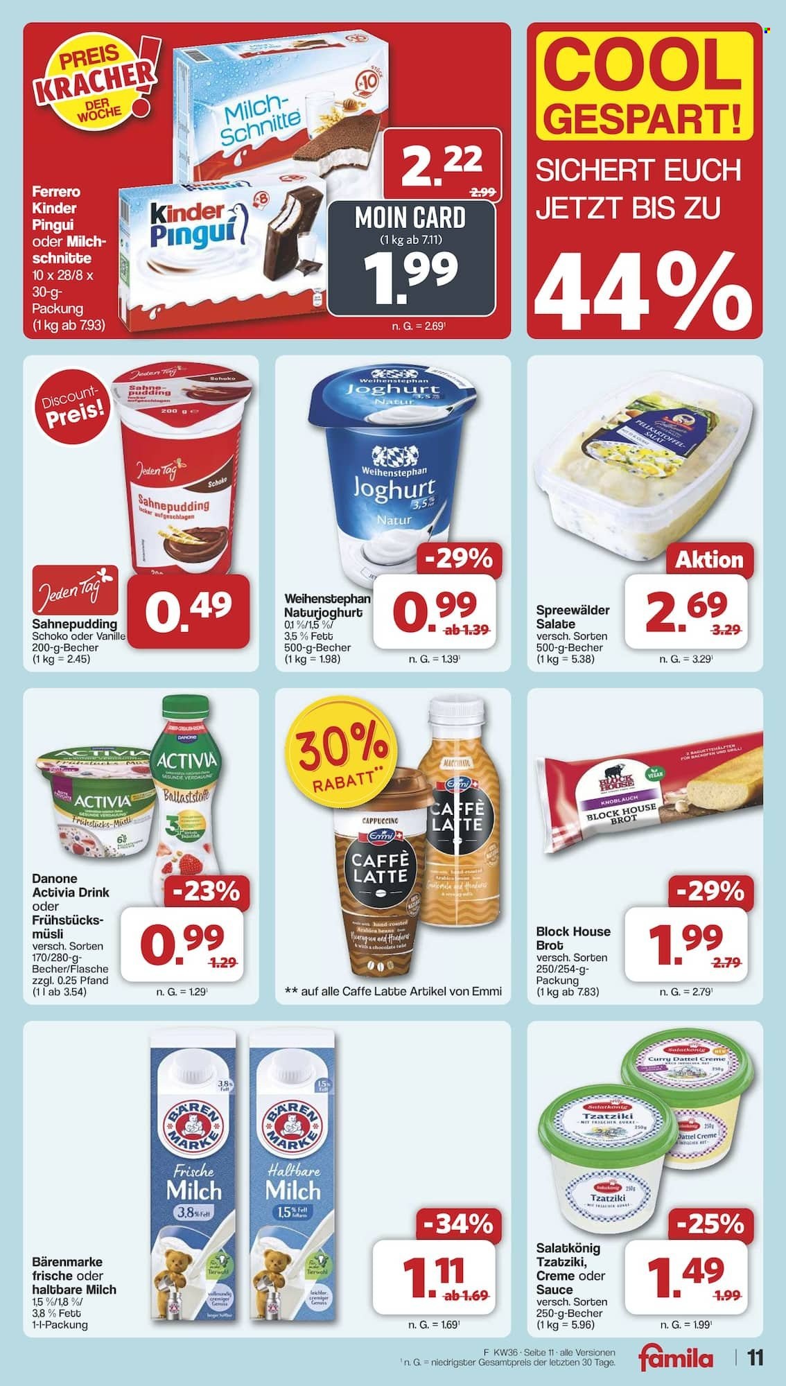 famila Prospekte  - 1.09.2025 - 6.09.2025. Seite 14