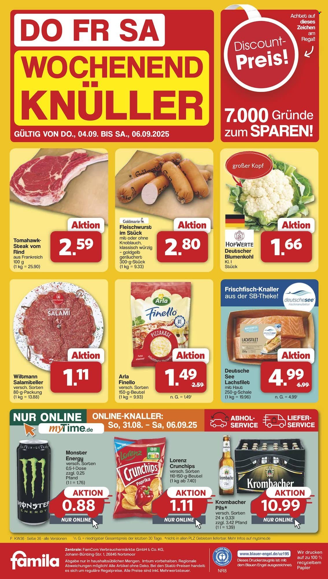 famila Prospekte  - 1.09.2025 - 6.09.2025. Seite 42