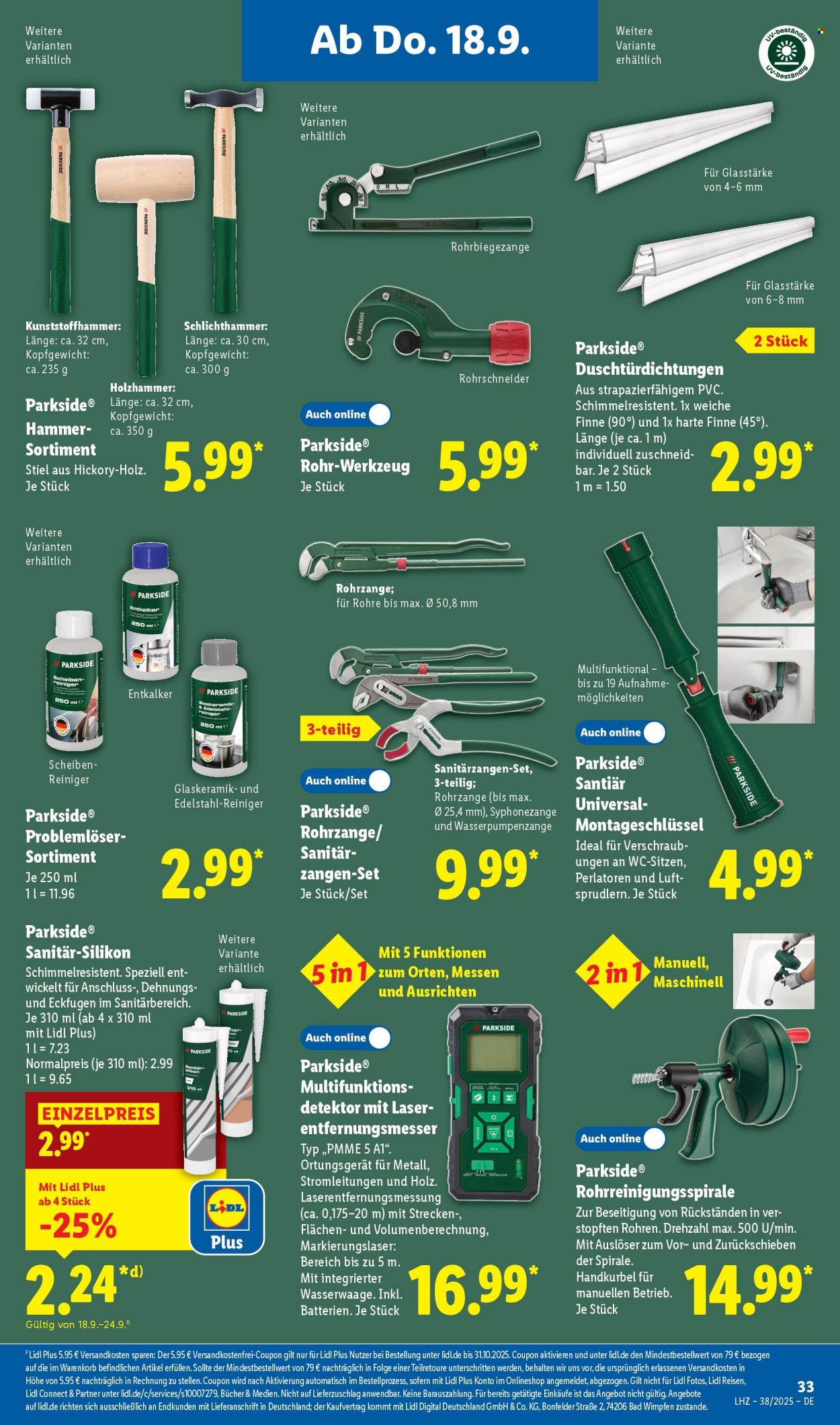 Lidl Prospekte  - 15.09.2025 - 20.09.2025. Seite 31