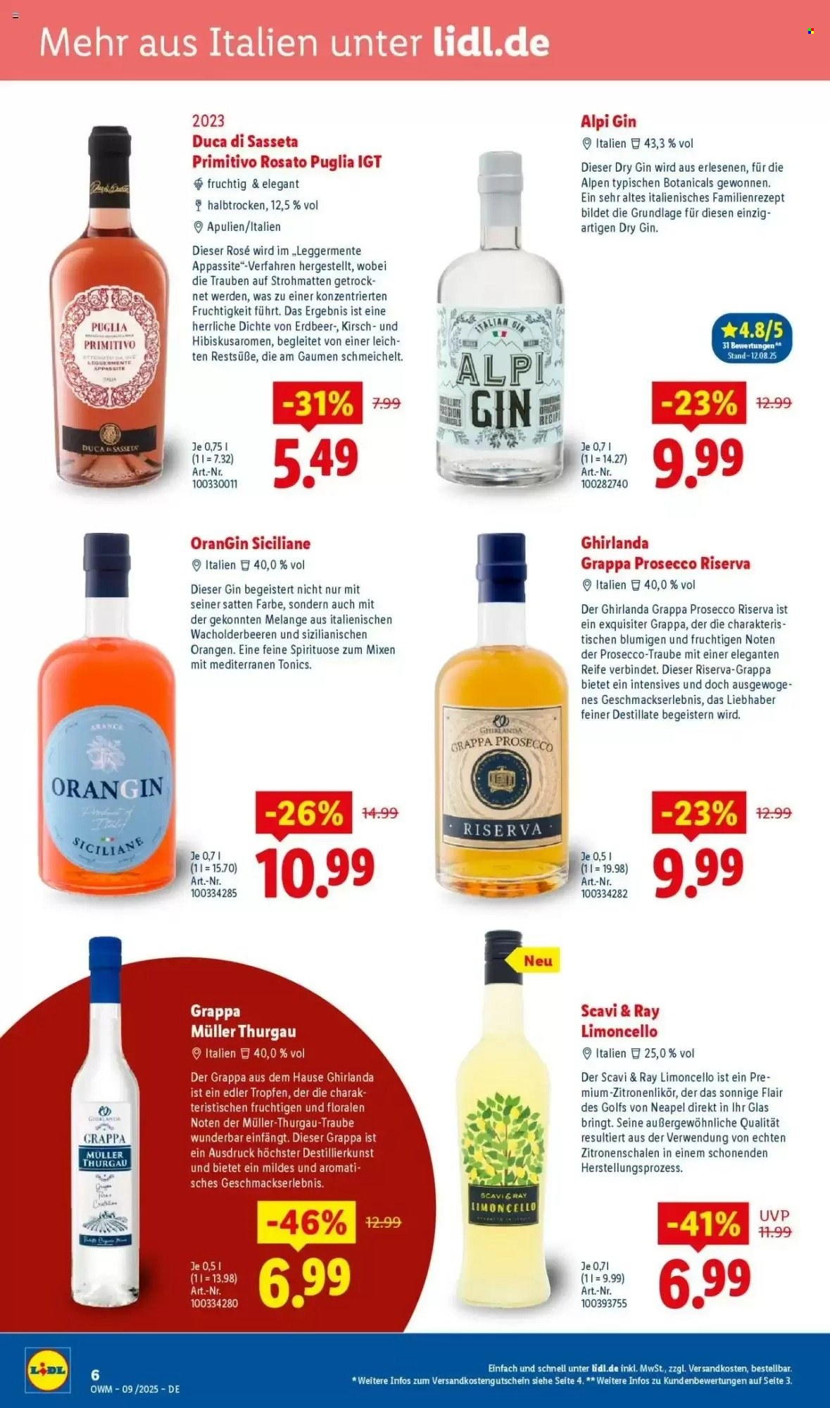 Lidl Prospekte  - 1.09.2025 - 30.09.2025. Seite 6