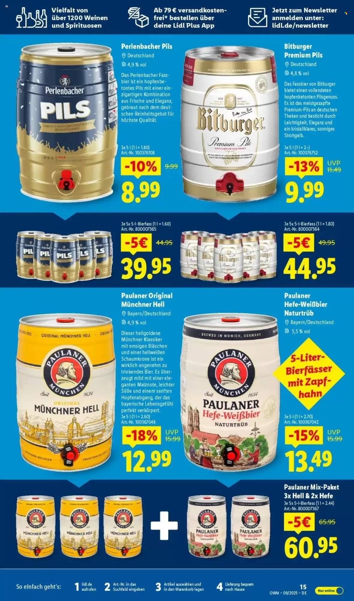 Lidl Prospekte  - 1.09.2025 - 30.09.2025. Seite 15