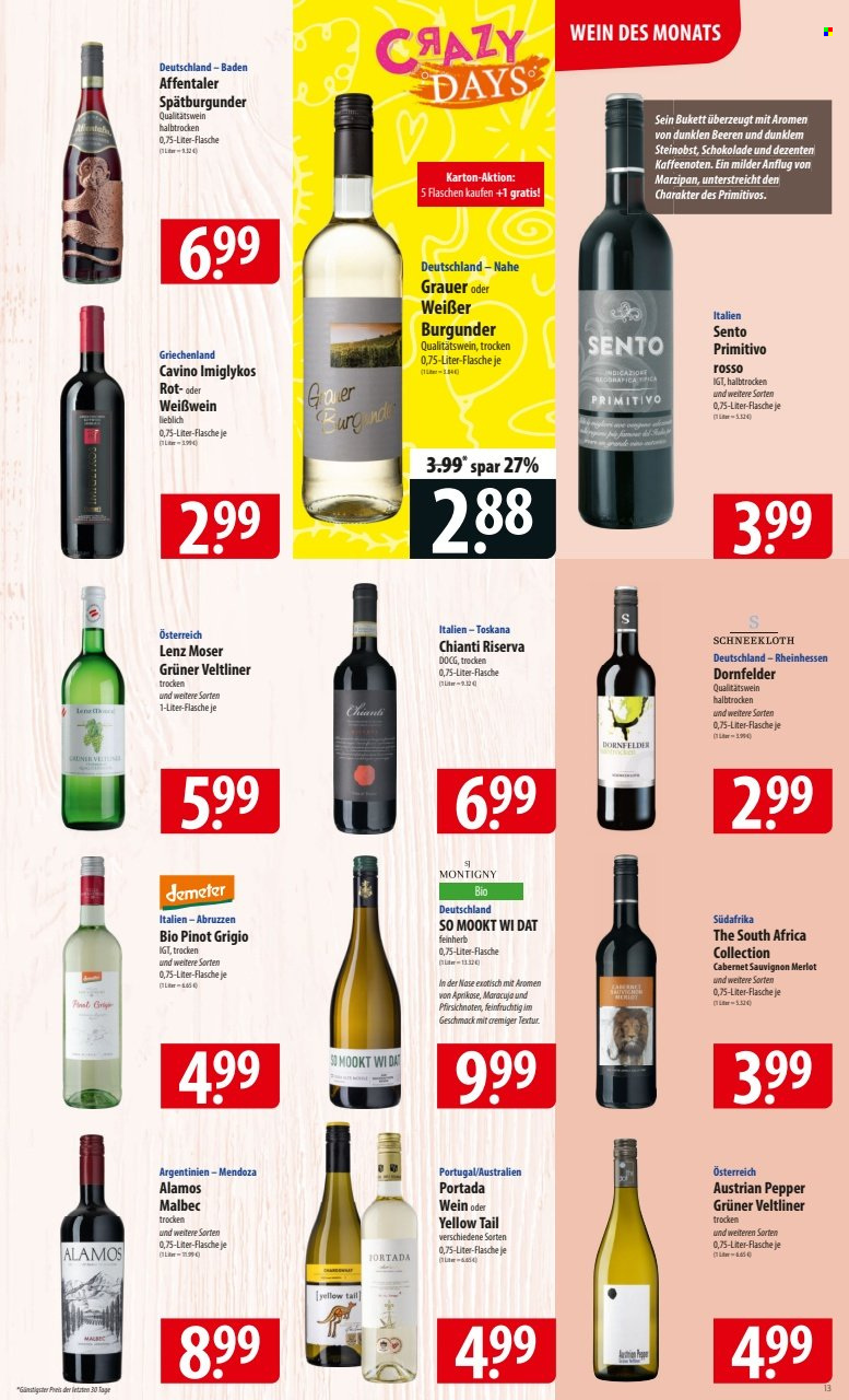 famila Prospekte  - 1.09.2025 - 6.09.2025. Seite 13