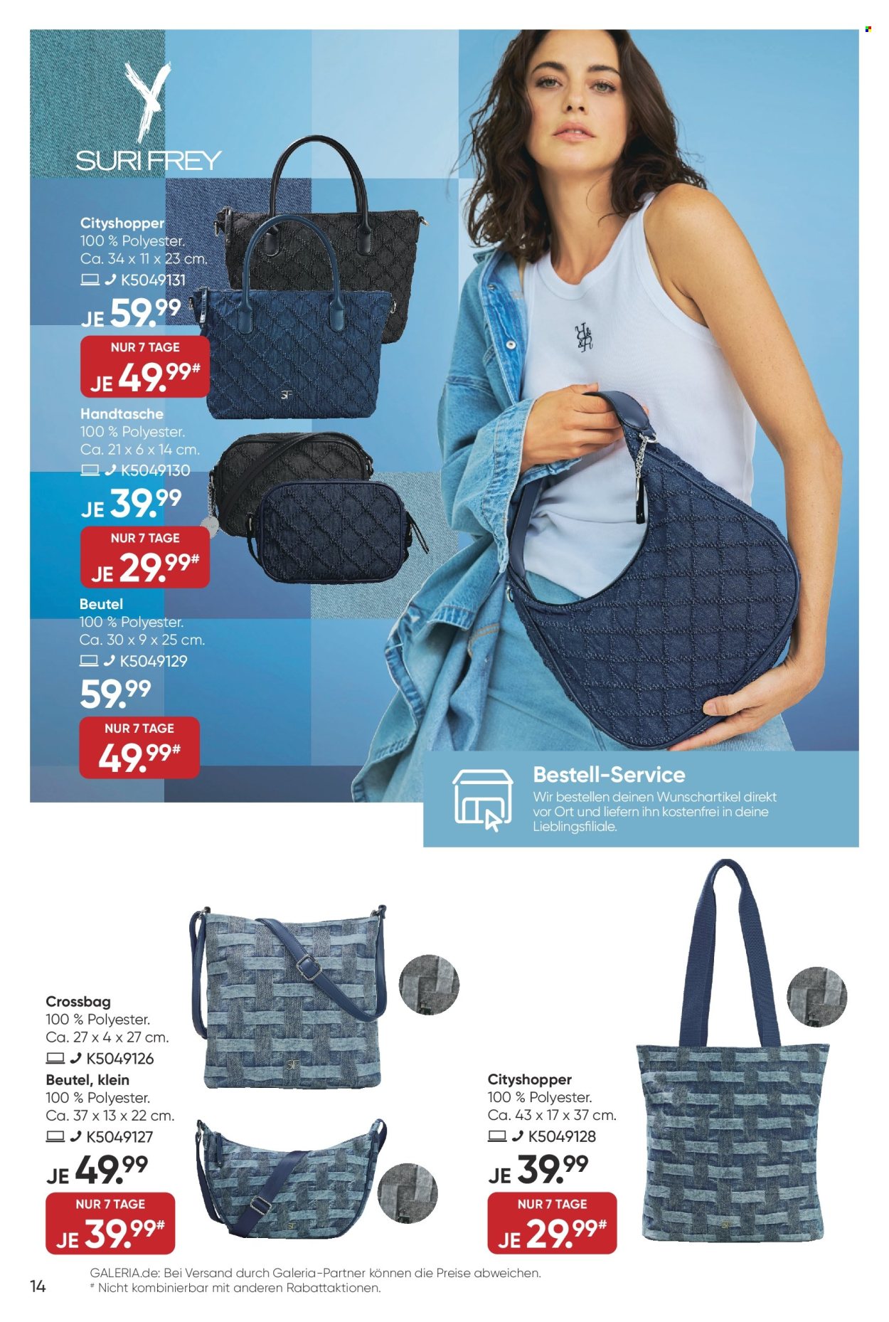 GALERIA Karstadt Kaufhof Prospekte  - 3.09.2025 - 9.09.2025. Seite 14