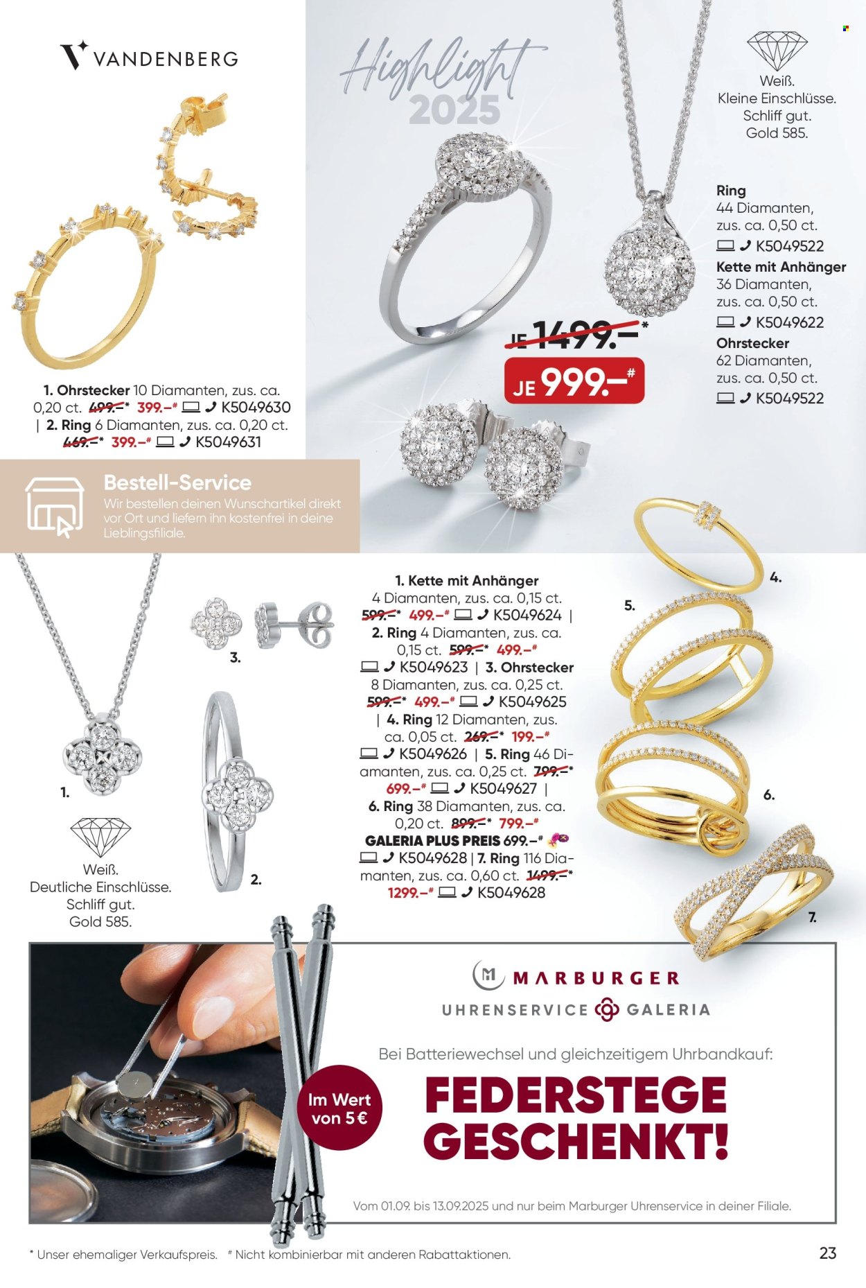 GALERIA Karstadt Kaufhof Prospekte  - 3.09.2025 - 9.09.2025. Seite 23