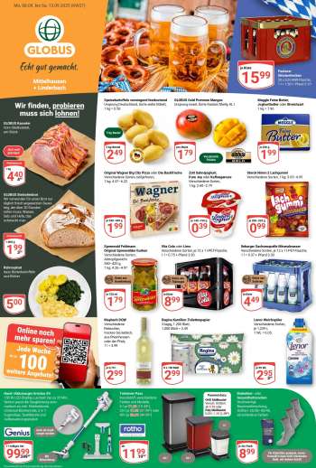 Prospekte Globus - 8.09.2025 - 13.09.2025.