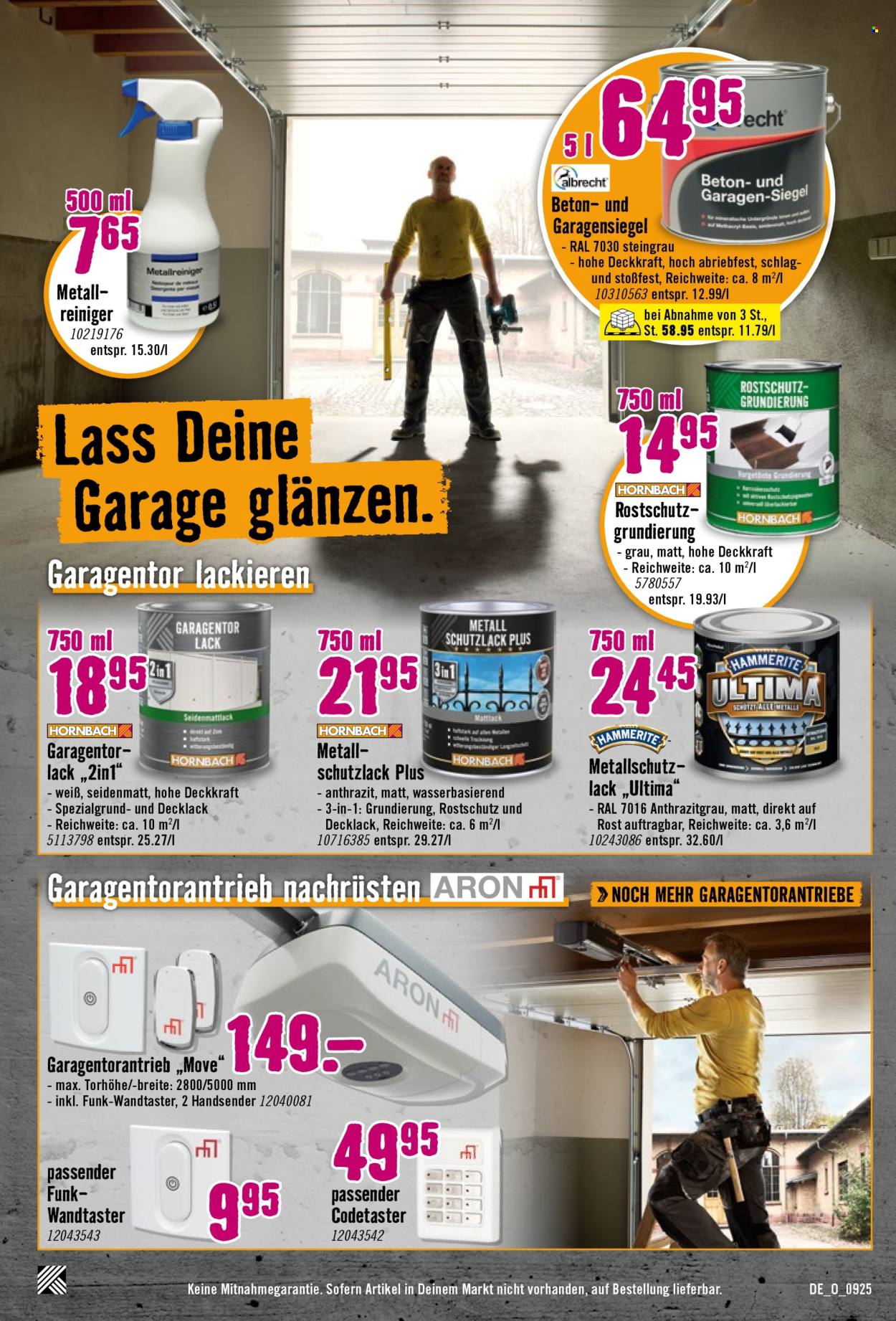Hornbach Prospekte  - 4.09.2025 - 1.10.2025. Seite 7