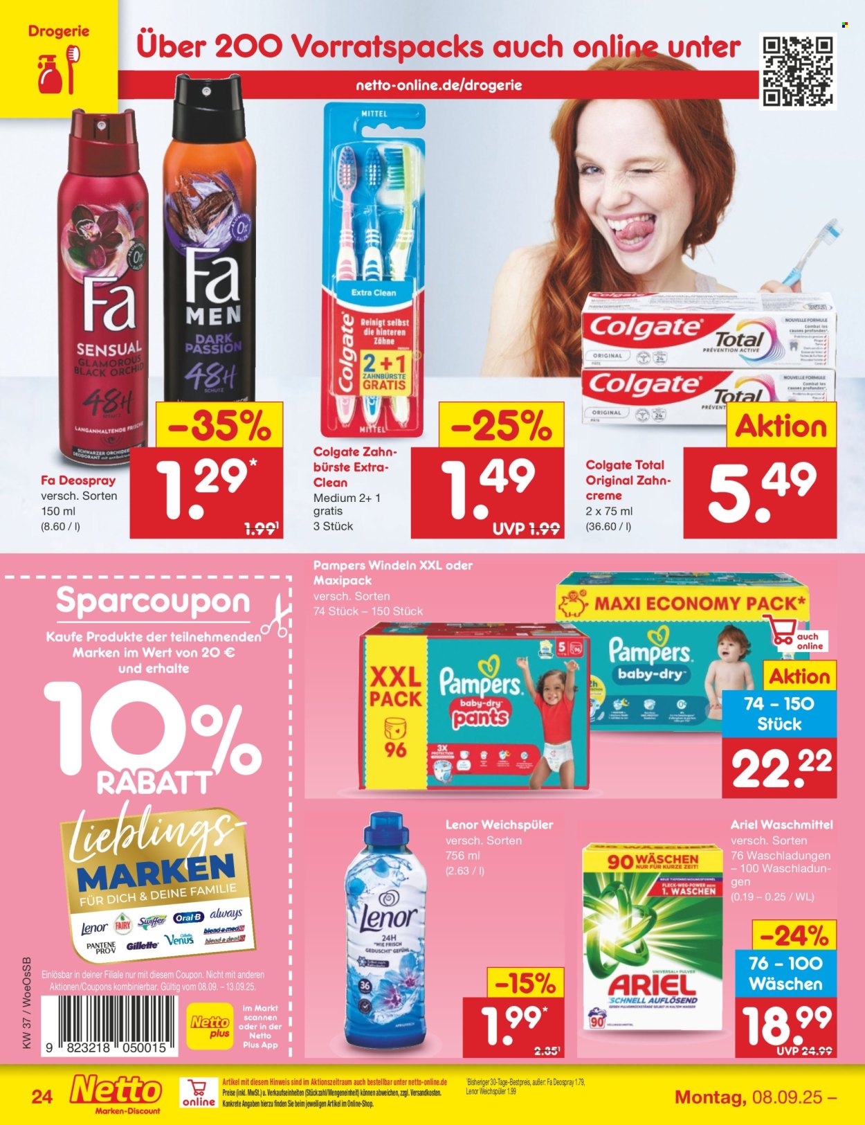 Netto Marken-Discount Prospekte  - 8.09.2025 - 13.09.2025. Seite 36