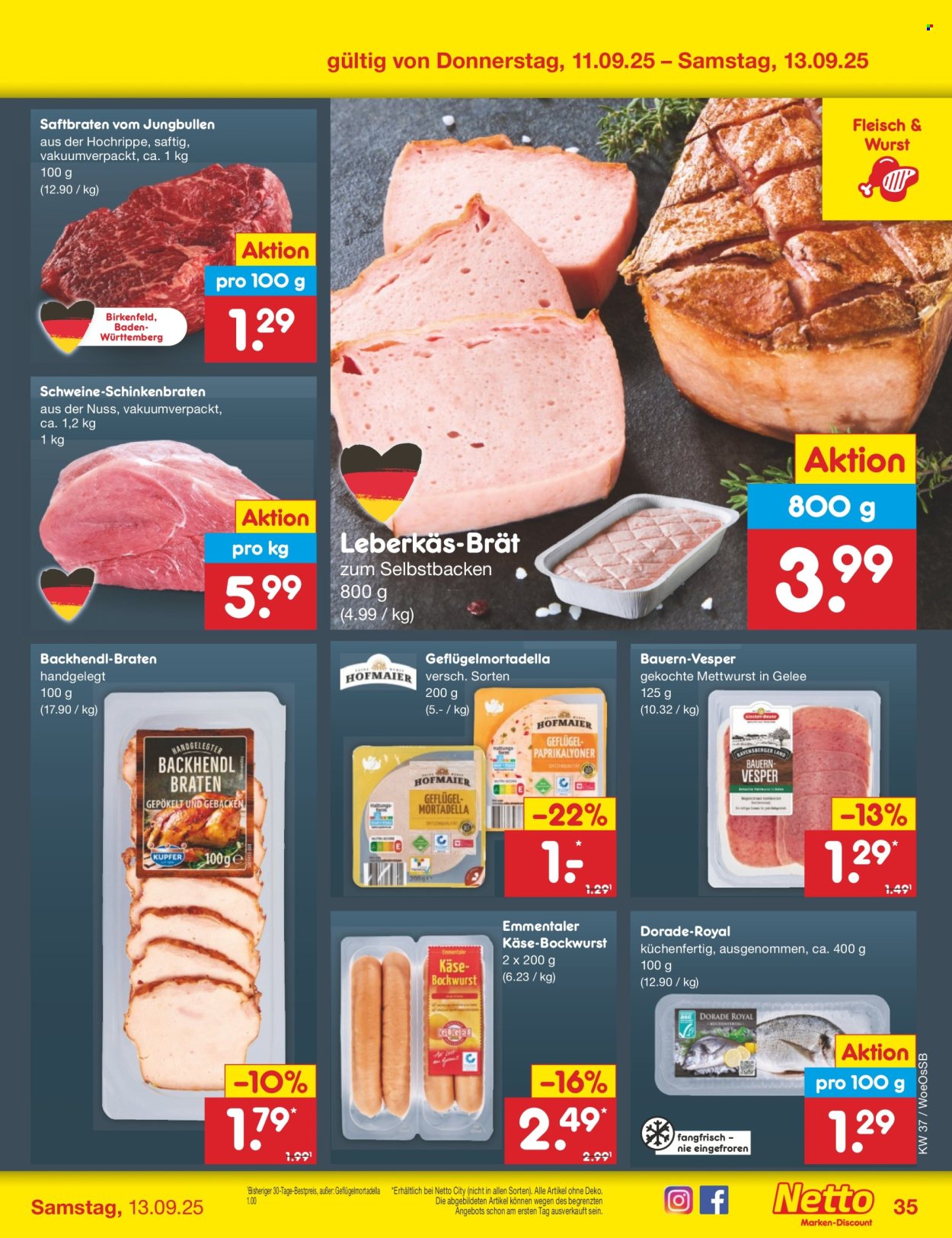 Netto Marken-Discount Prospekte  - 8.09.2025 - 13.09.2025. Seite 53
