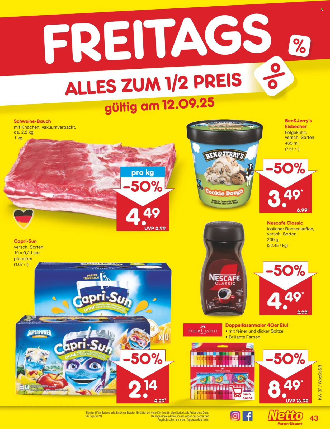 Netto Marken-Discount Prospekte  - 8.09.2025 - 13.09.2025. Seite 67