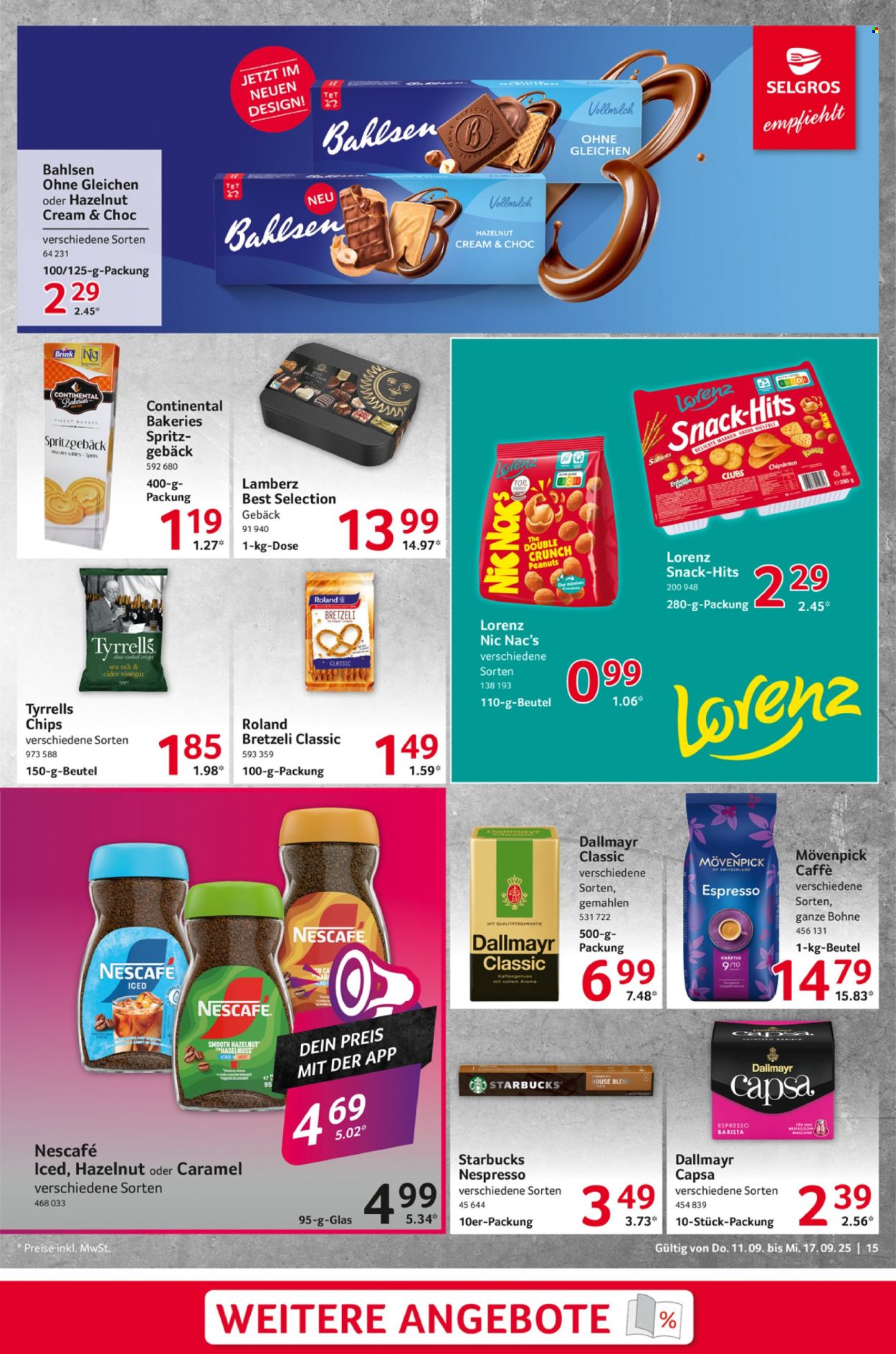 Selgros Prospekte  - 11.09.2025 - 17.09.2025. Seite 15