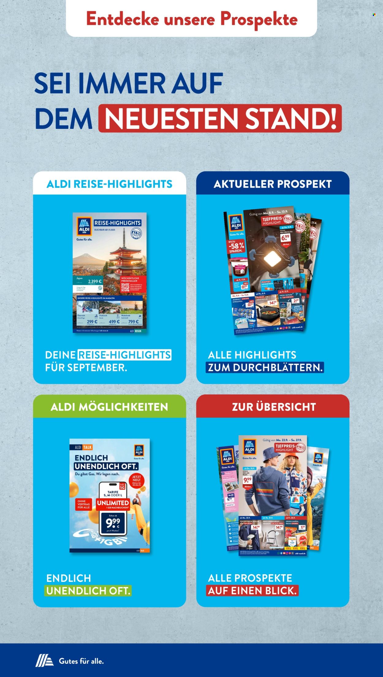 ALDI SÜD Prospekte  - 15.09.2025 - 20.09.2025. Seite 44