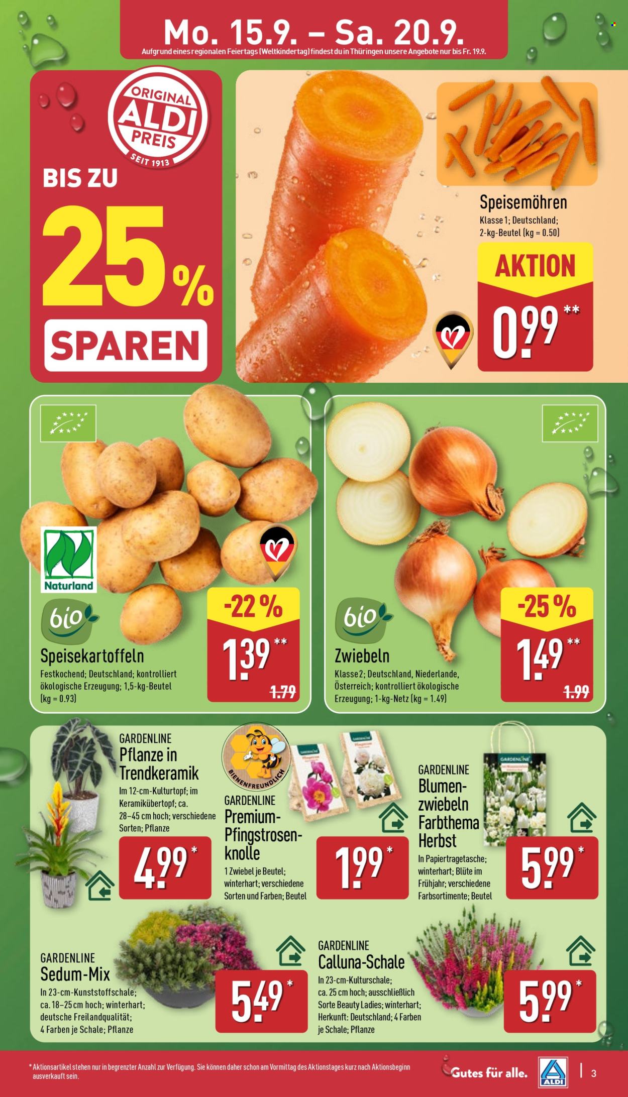 ALDI Nord Prospekte  - 15.09.2025 - 20.09.2025. Seite 3