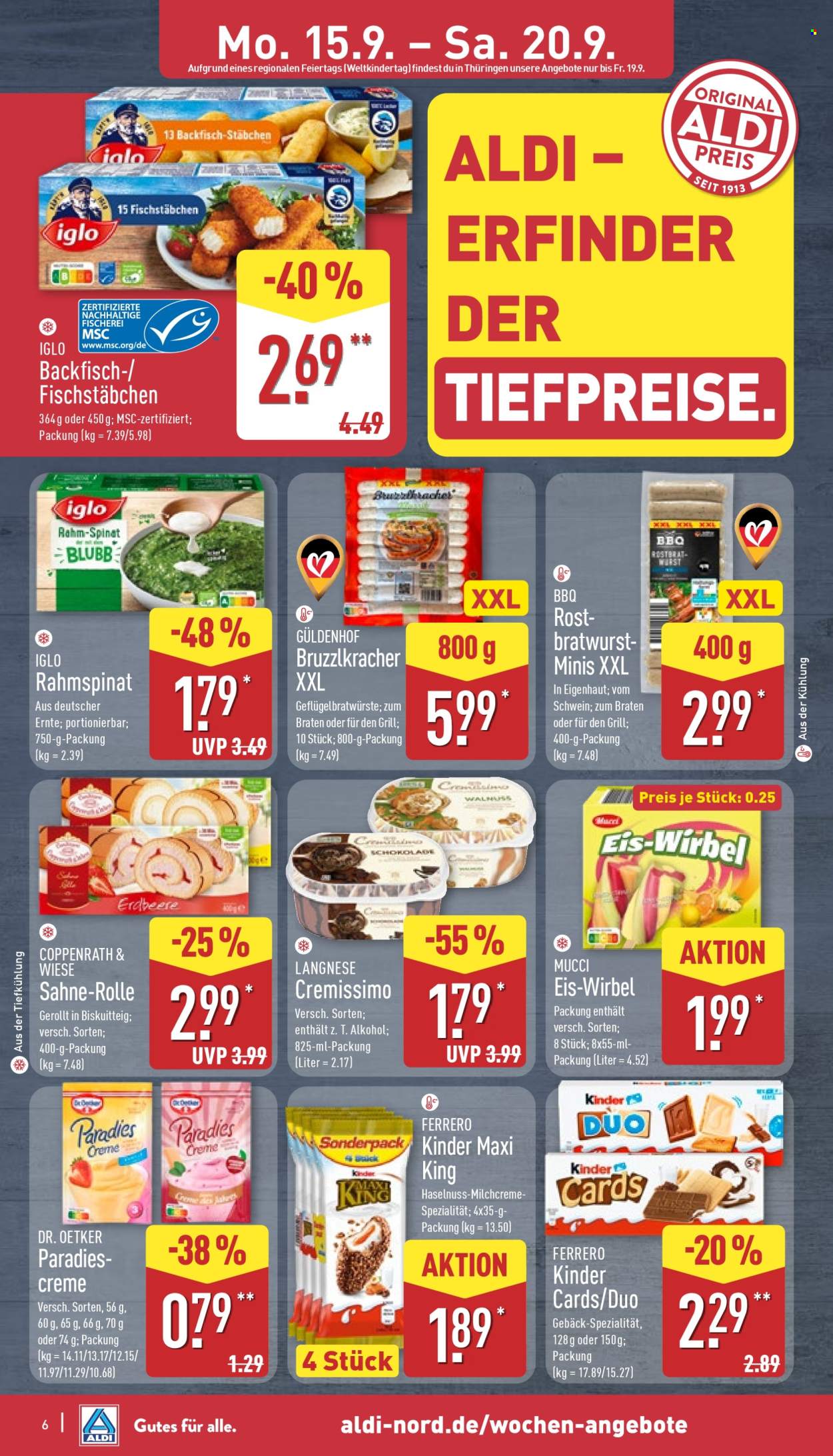 ALDI Nord Prospekte  - 15.09.2025 - 20.09.2025. Seite 6