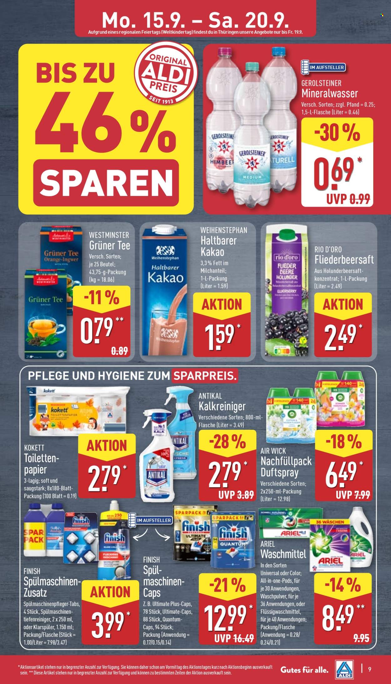 ALDI Nord Prospekte  - 15.09.2025 - 20.09.2025. Seite 9