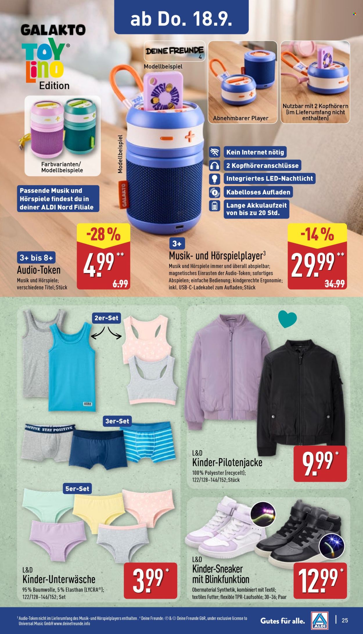 ALDI Nord Prospekte  - 15.09.2025 - 20.09.2025. Seite 25