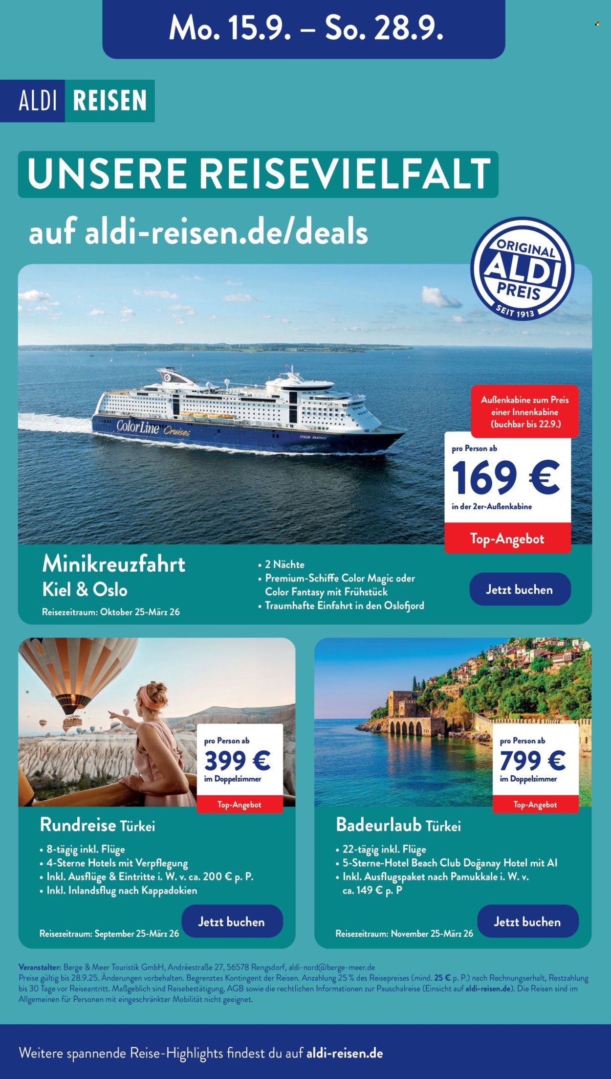 ALDI Nord Prospekte  - 15.09.2025 - 20.09.2025. Seite 39