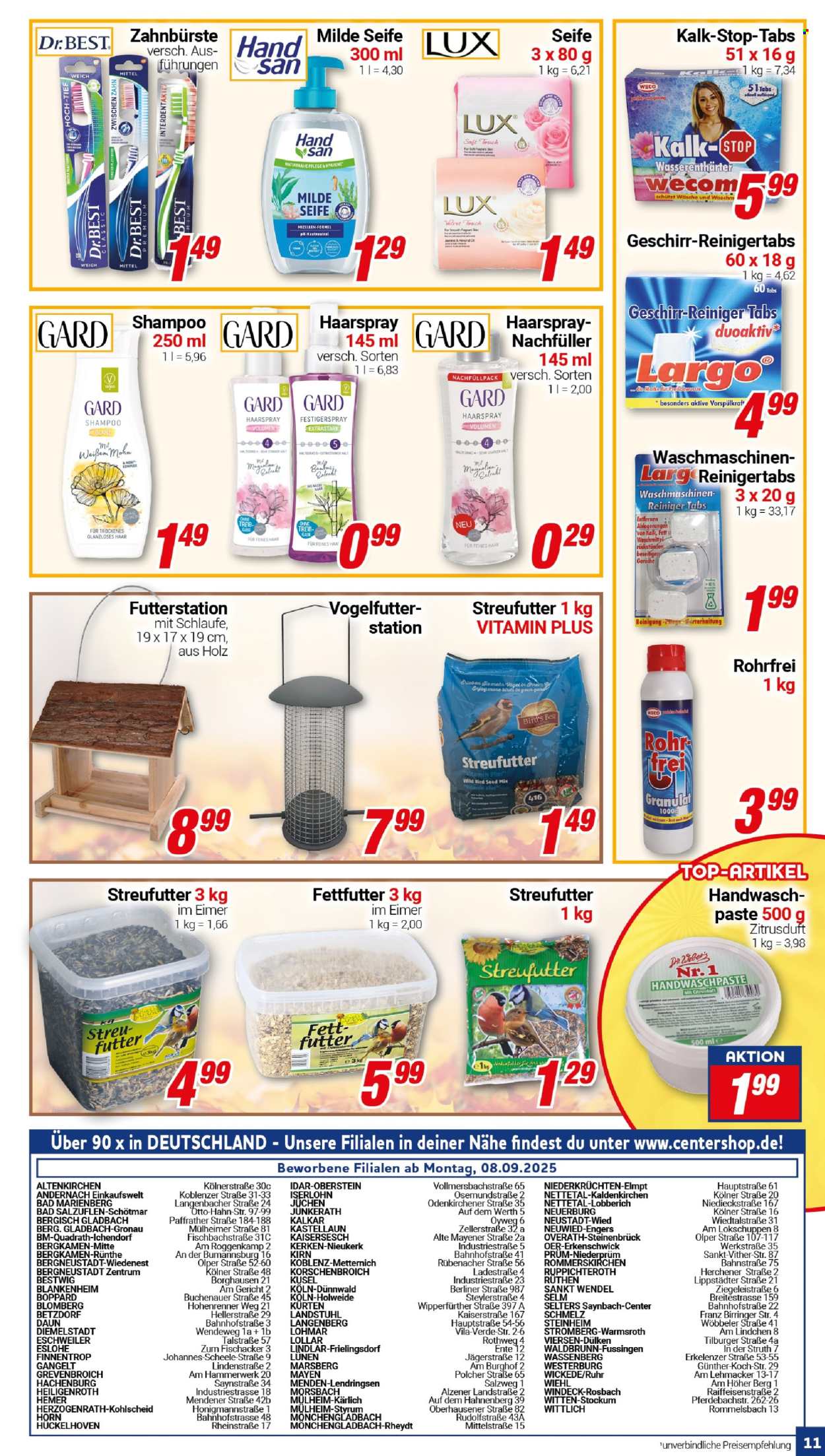 CENTERSHOP Prospekte  - 8.09.2025 - 13.09.2025. Seite 11