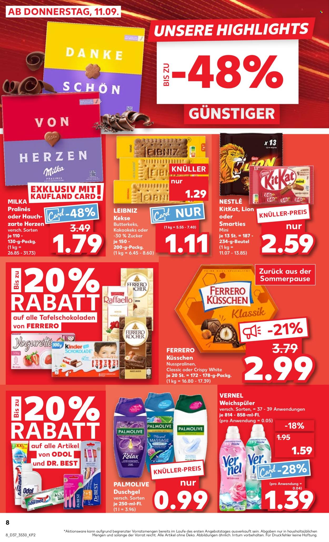 Kaufland Prospekte  - 11.09.2025 - 17.09.2025. Seite 8