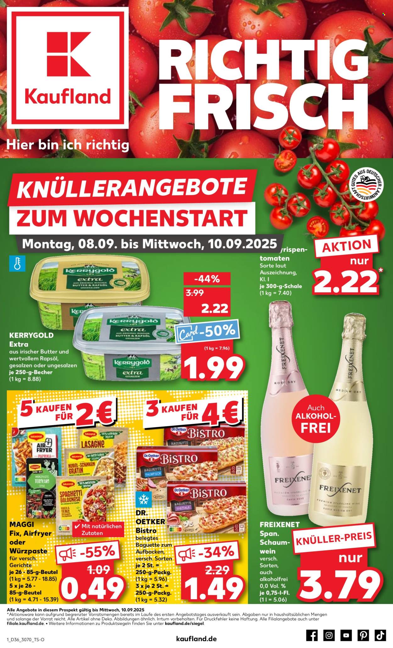 Kaufland Prospekte  - 8.09.2025 - 10.09.2025. Seite 1