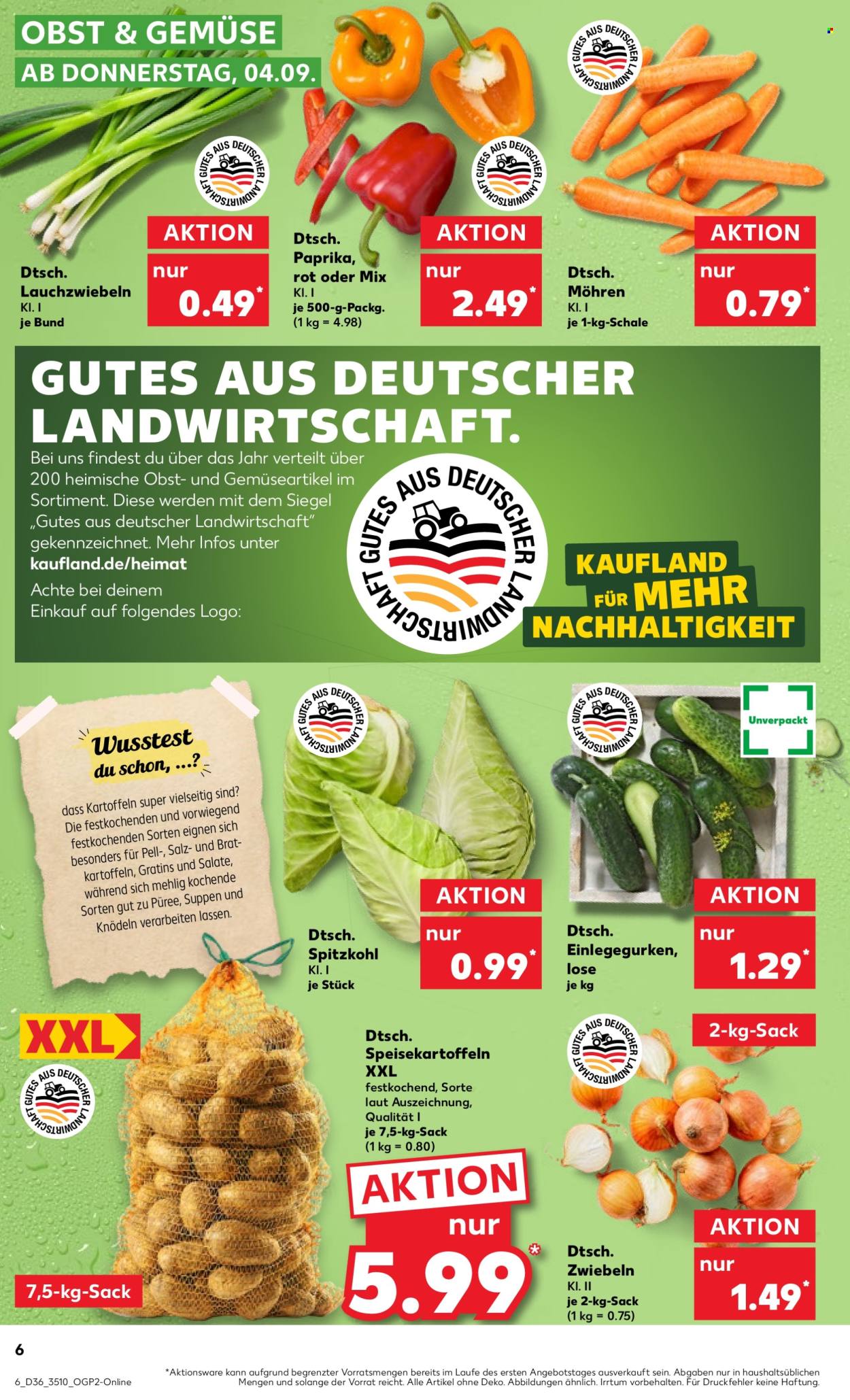 Kaufland Prospekte  - 8.09.2025 - 10.09.2025. Seite 6
