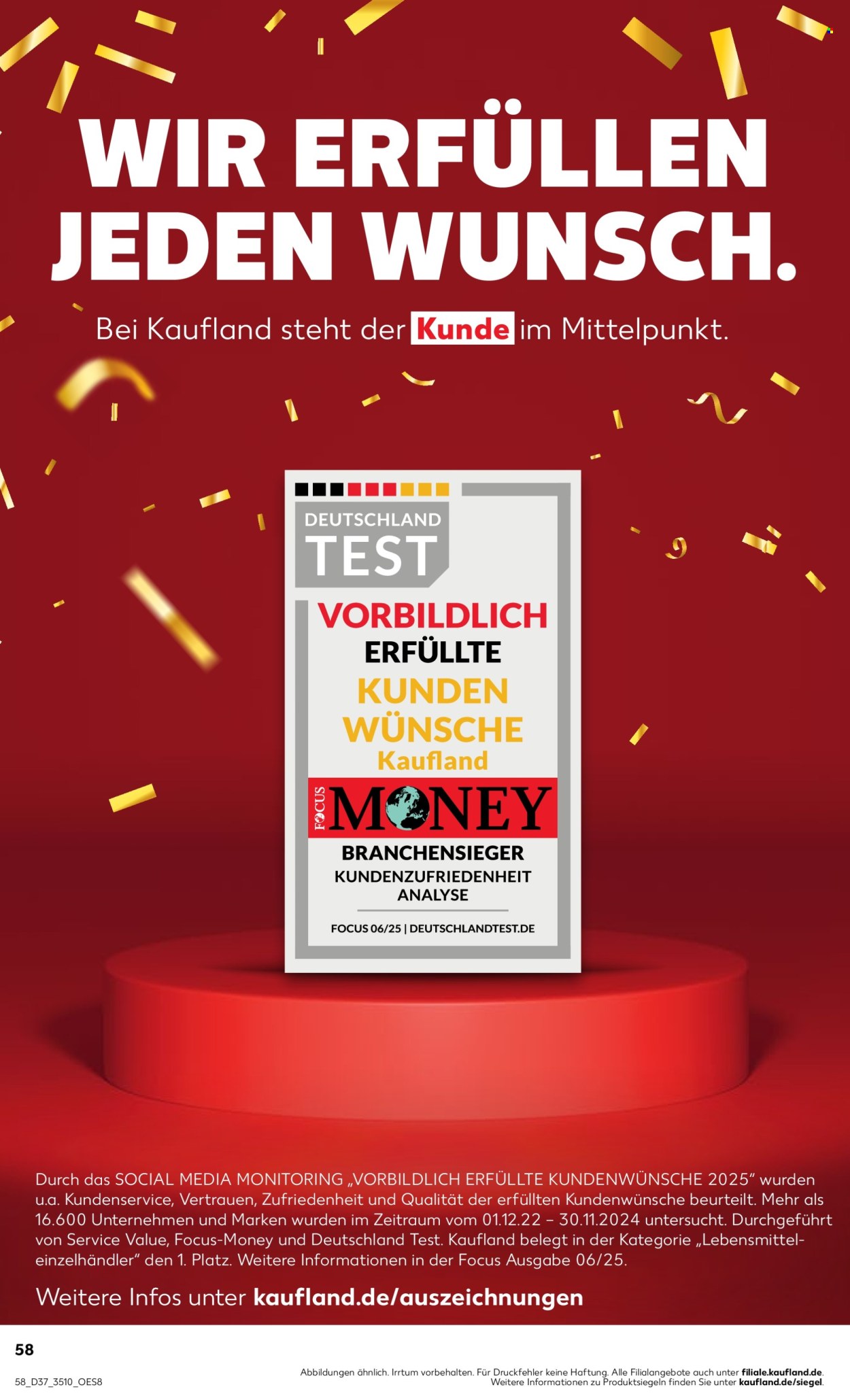Kaufland Prospekte  - 11.09.2025 - 17.09.2025. Seite 58